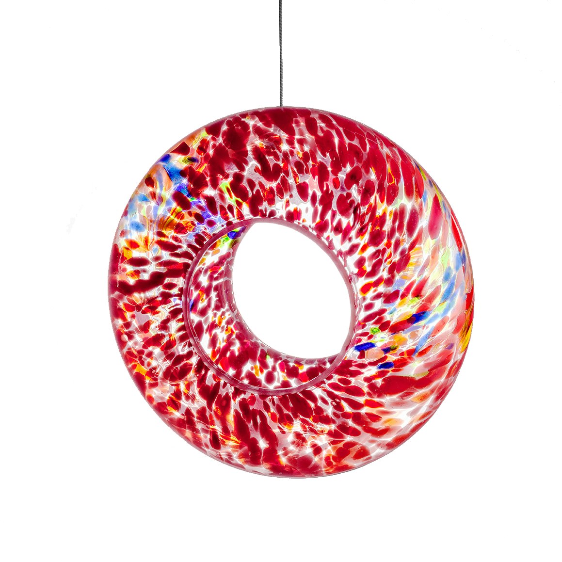 Rackhams Red Hanging Bird Feeder