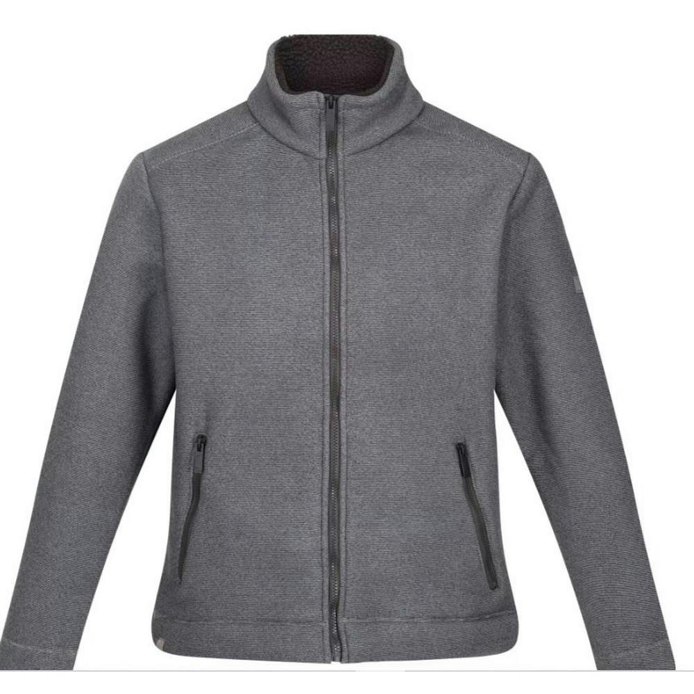 Regatta (5Xl, Ash) Mens Garrian Ii Full Zip Fleece Jacket - Image 3