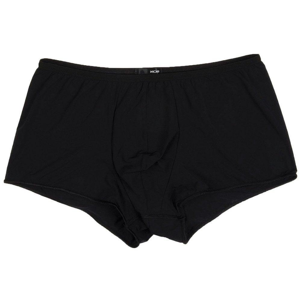 Hom Men's Black Plumes Boxer Trunk, - L