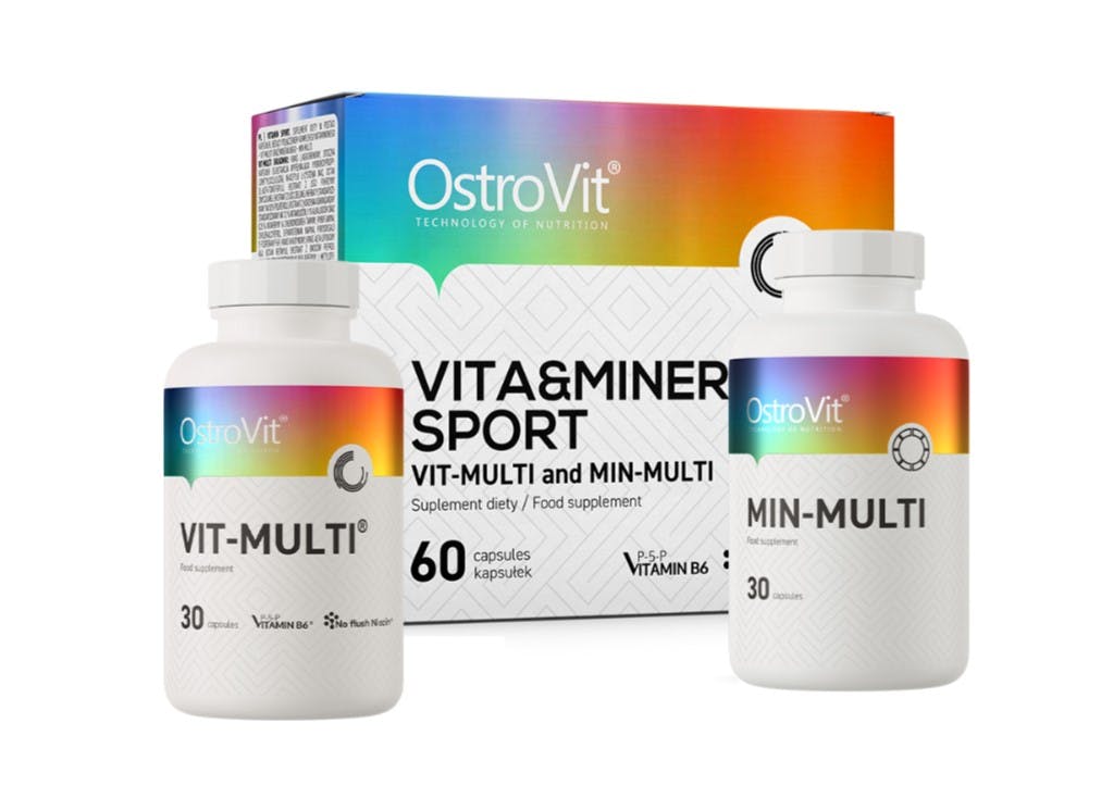 Ostrovit Vita&Minerals Sport 60 Capsules / Set Of Vitamins - Image 4