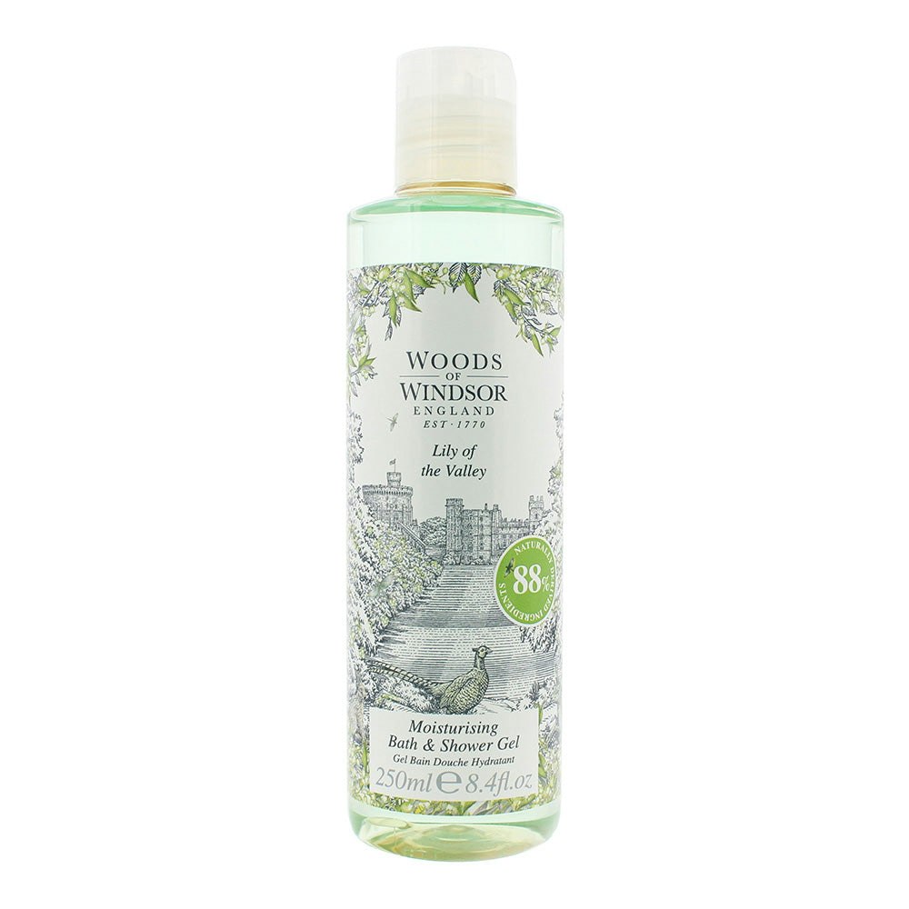 Woods of Windsor Moisturising Bath & Shower Gel Lily of the Valley 250ml - Image 9