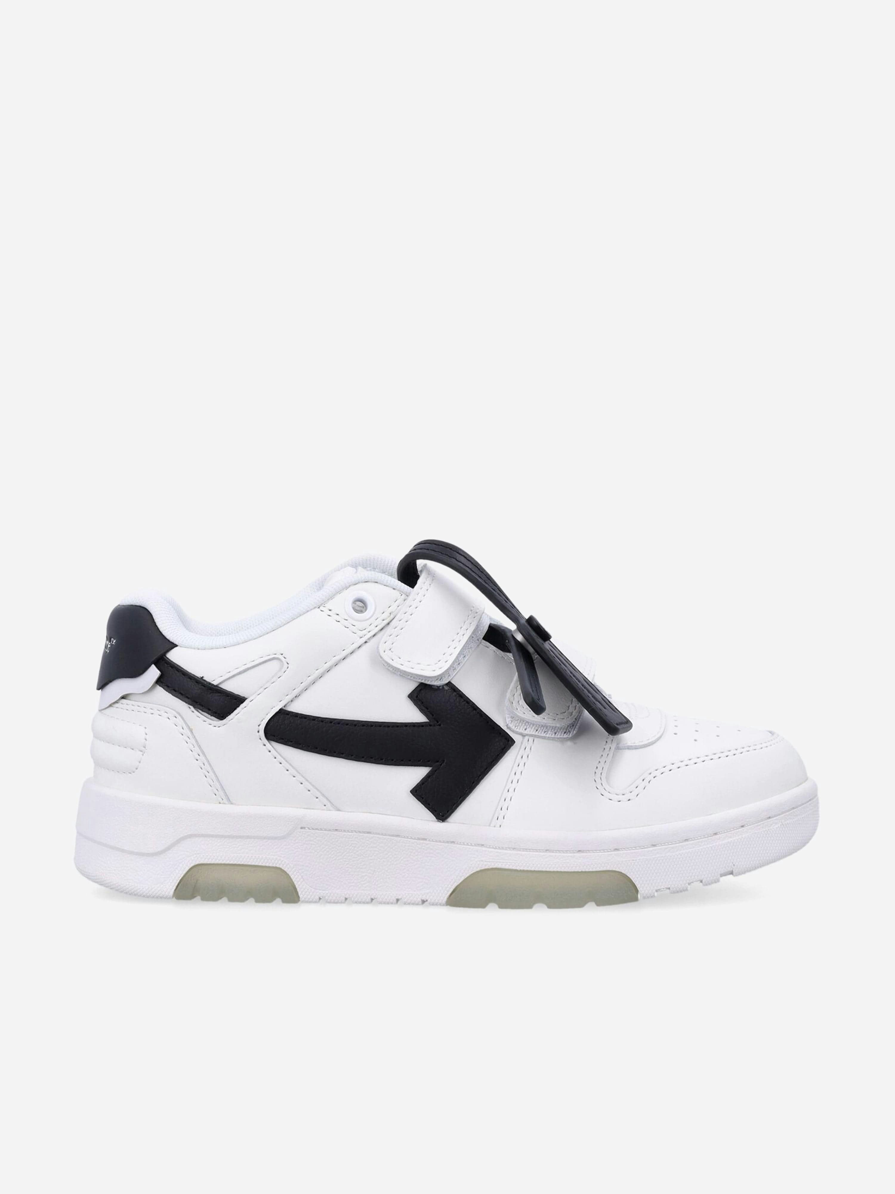 Off-White Unisex Kids White Off- Kids Out Of Office Straps Trainers In - Eu 35 Uk 2.5