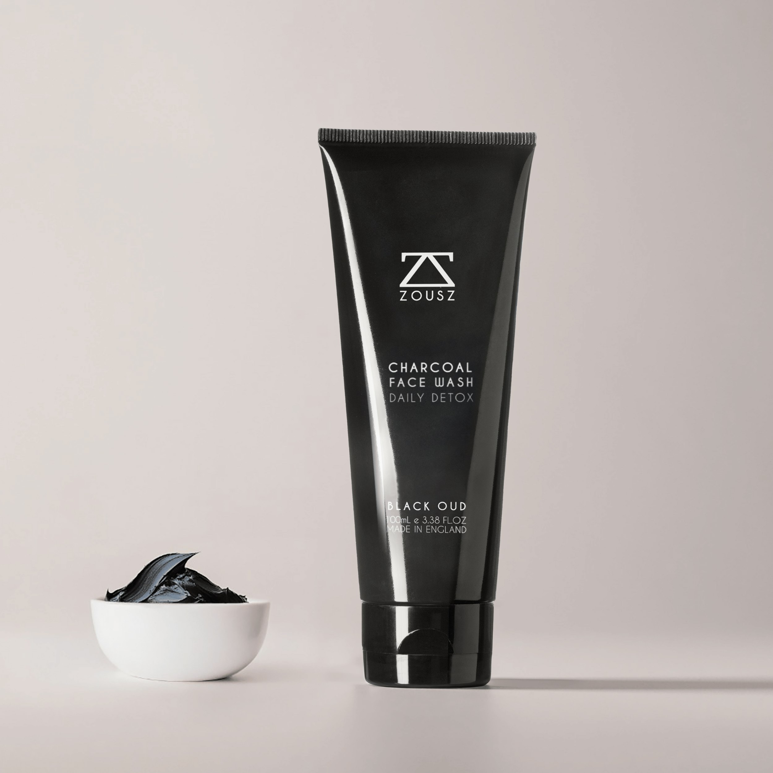 Zousz Men's Black Oud Charcoal Face Wash For - 1