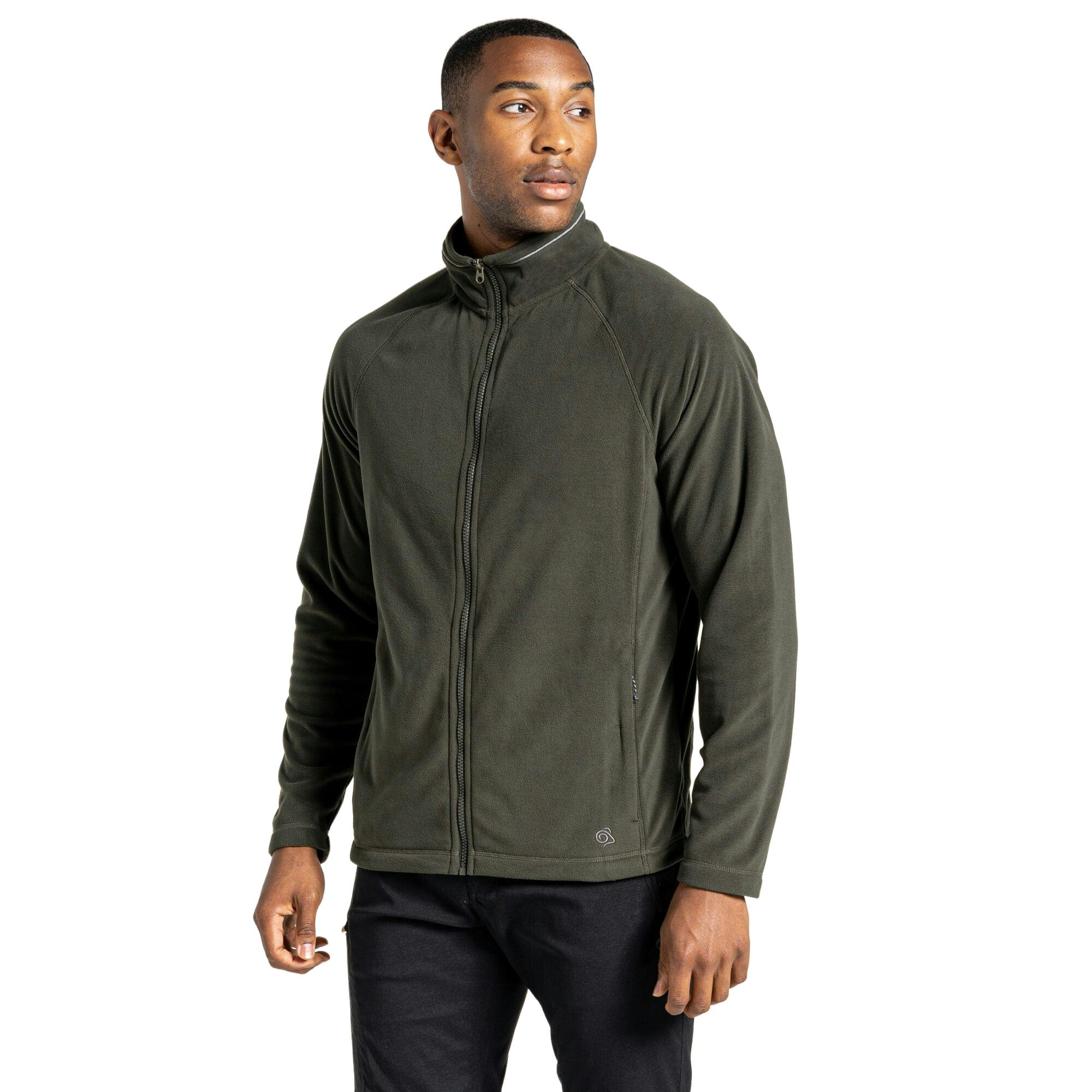 Craghoppers Men's Dark Expert Corey 200 Fleece Top - Cedar - Xxl - Cedar - 100% Polyester