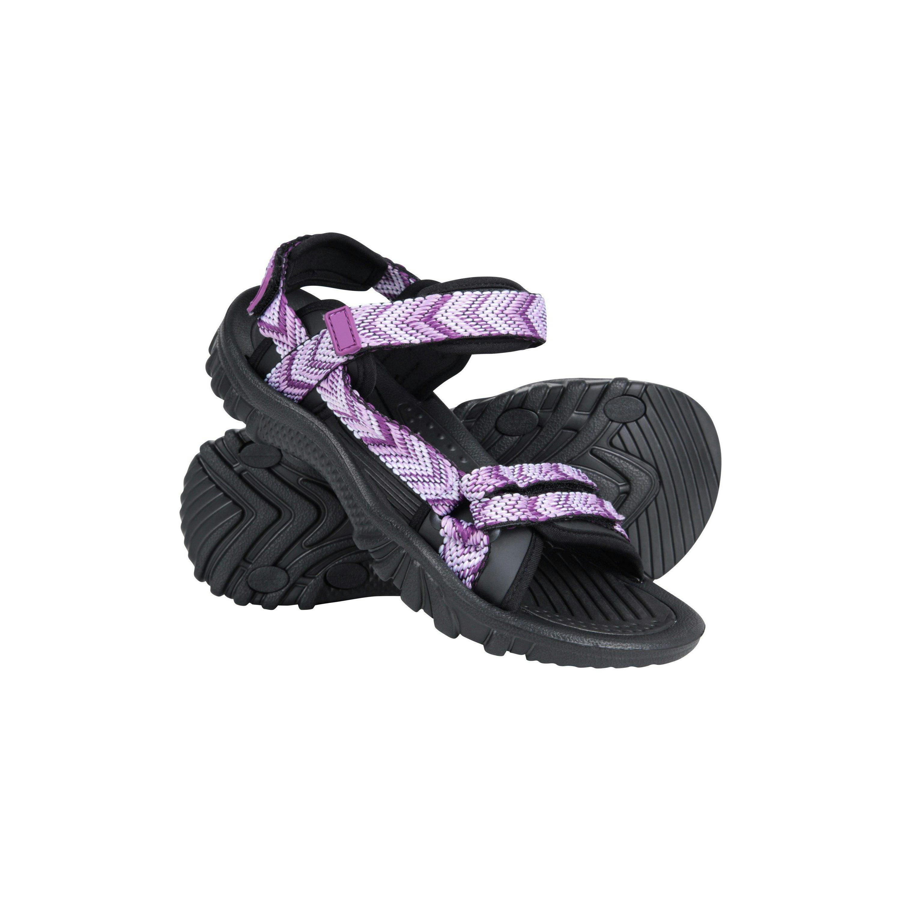 Mountain Warehouse Women's Purple Cyprus Chevron Sandals - 7 Uk