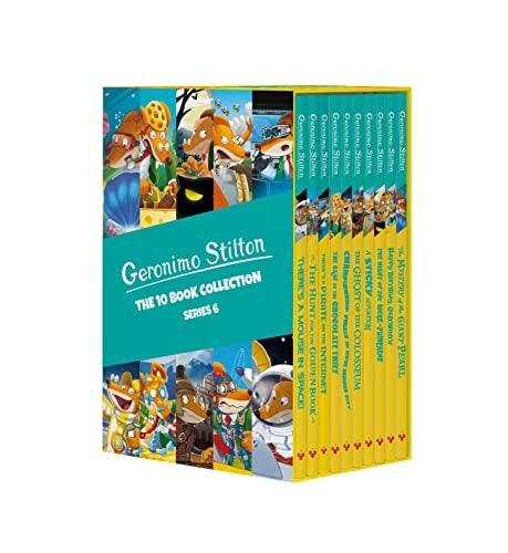 Various Publishers Golden Geronimo Stilton: The 10 Book Collection (Series 6): The 10 Book Collection (Series 6) (Geronimo Stilton - Series 6)