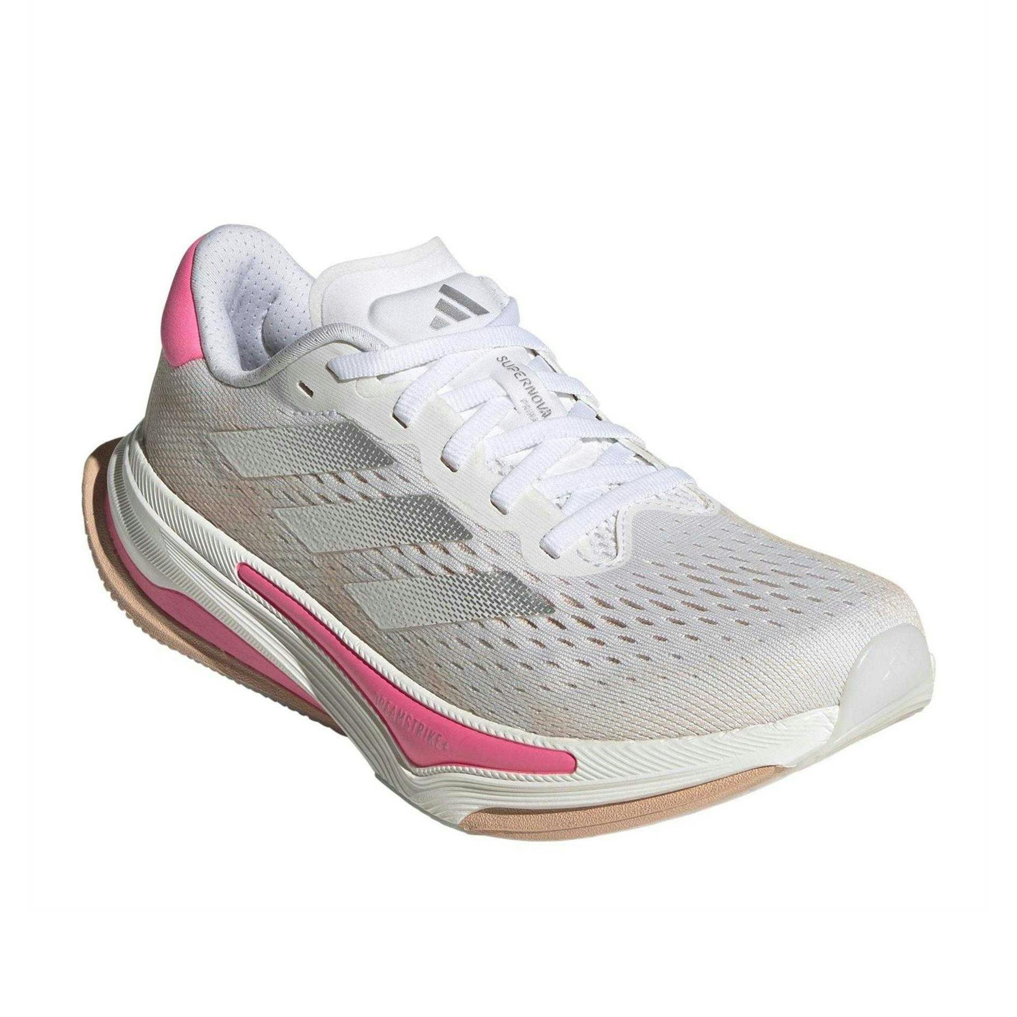 Adidas Women's White/Pink Supernova Prima Trainers - Cloud /Lucid - 5.5 Uk - Cloud /Lucid - 100% Mixed
