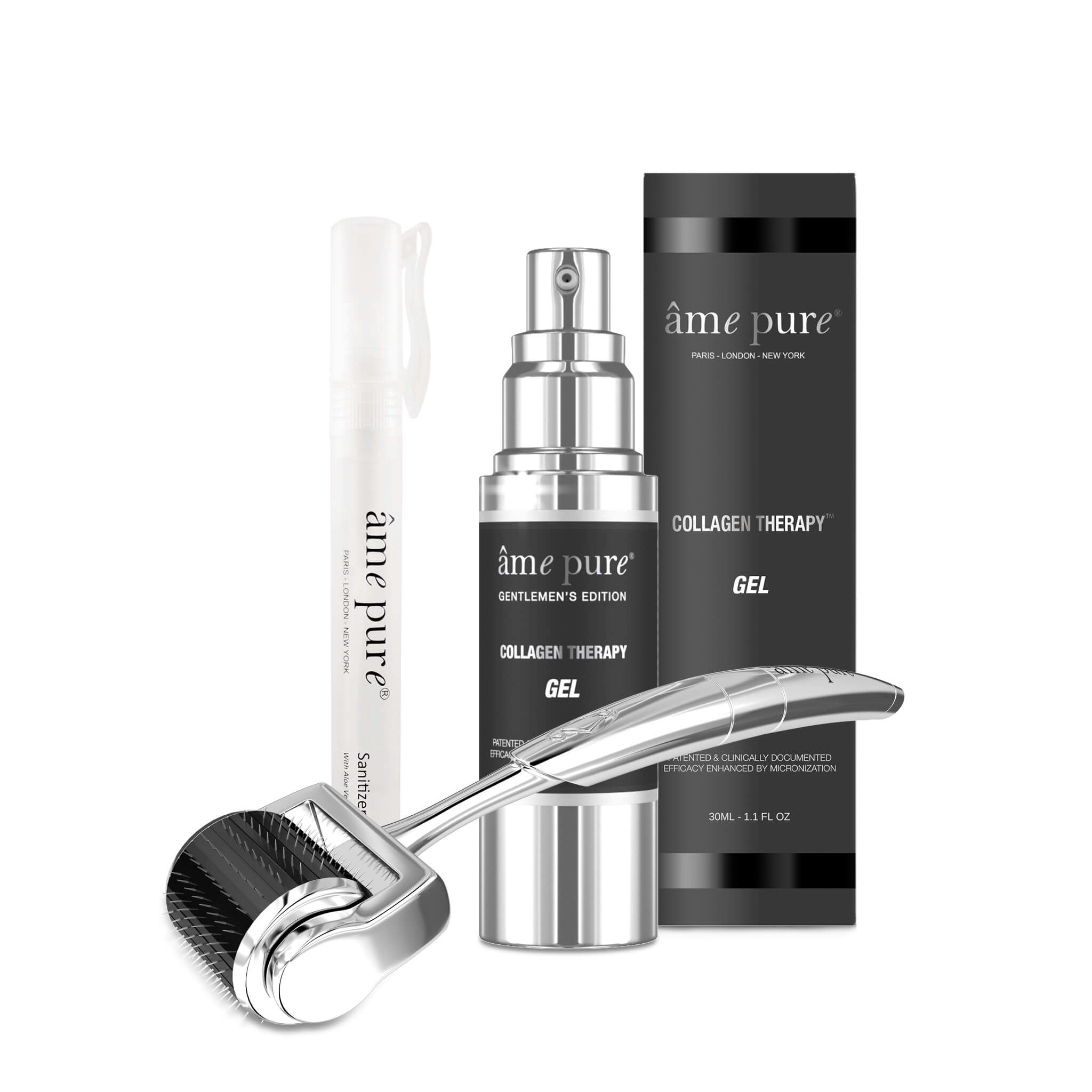Âme Pure Cit Face Gentlemen Kit 0.5 Mm - Microneedling Derma Roller Kit