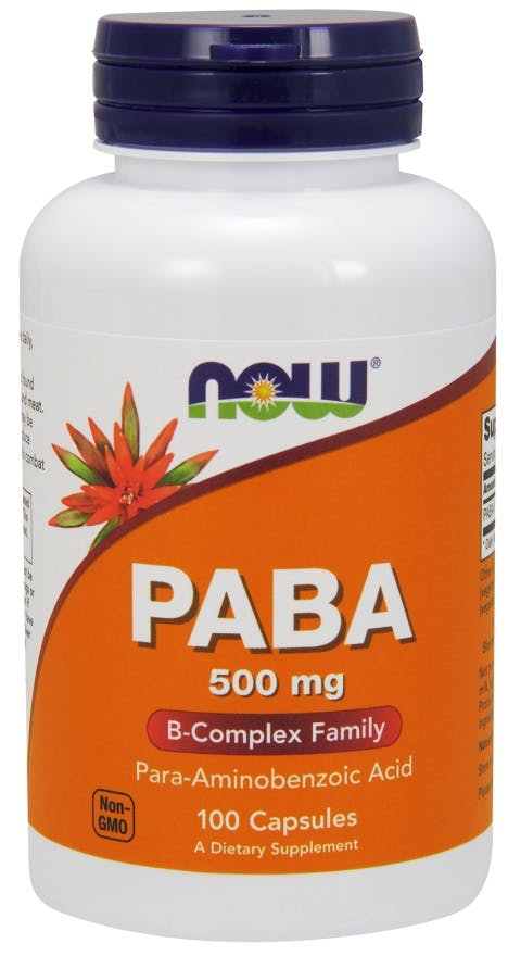 Now Foods Paba Wellness 500Mg Capsules - 100 Capsules - Image 9
