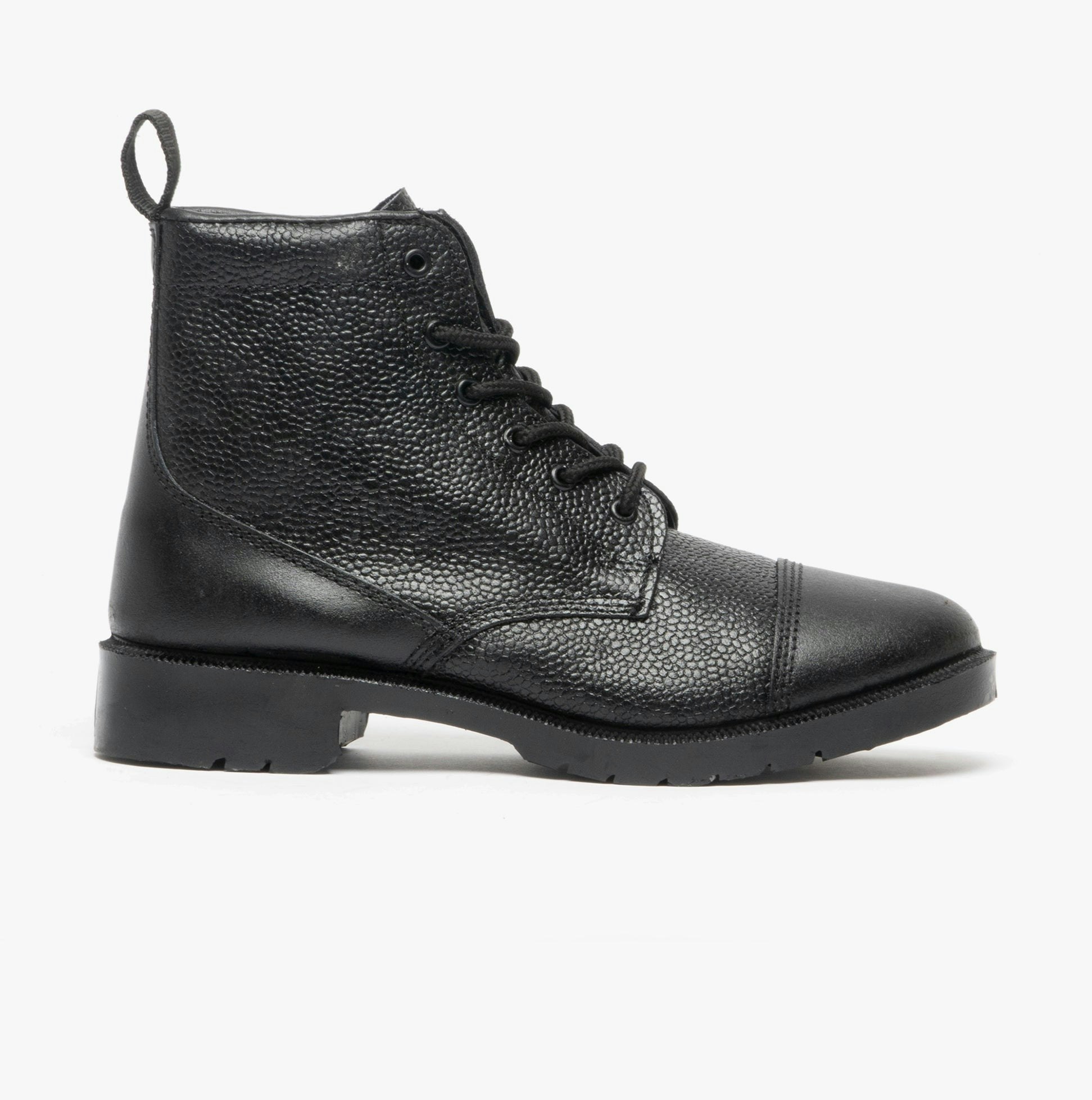 Grafters Unisex Grain/Black M391a Leather Work Boots - Uk 11