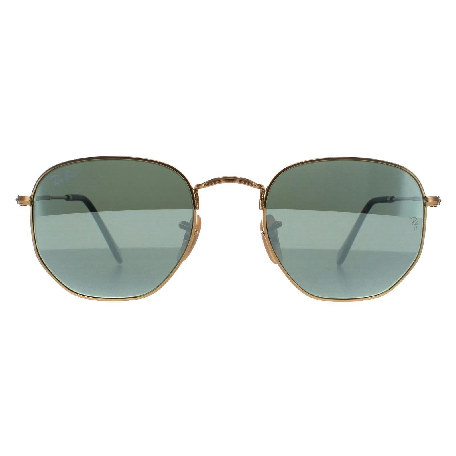 Ray - Ban Unisex Gold/Silver Rb3548n Hexagonal 001/30 Sunglasses Metal Geometric Normal - Image 5