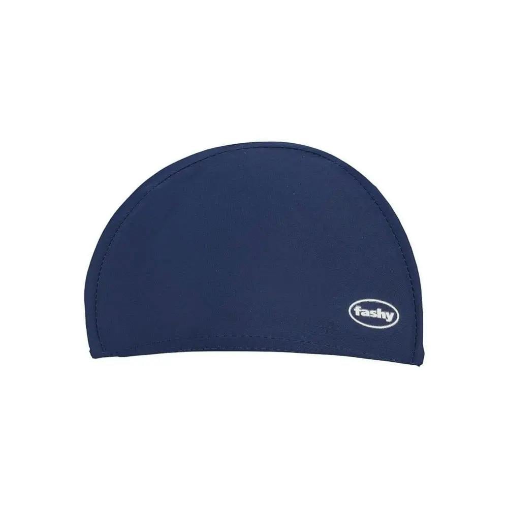 Fashy Adult Fabric Swim Cap - Navy