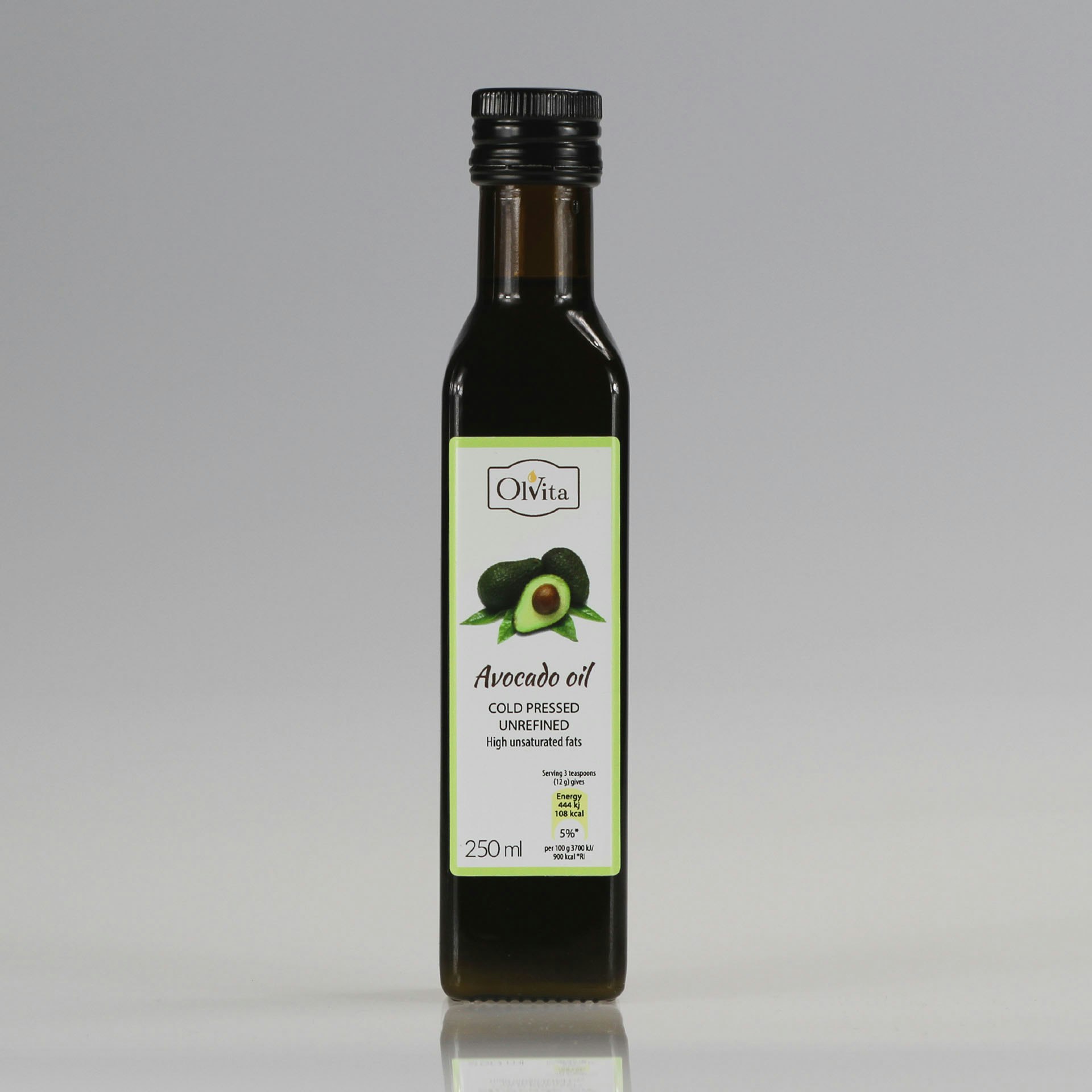 Ol'vita Green Avocado Oil | Cold Pressed | Unrefined - 250 Ml - 1