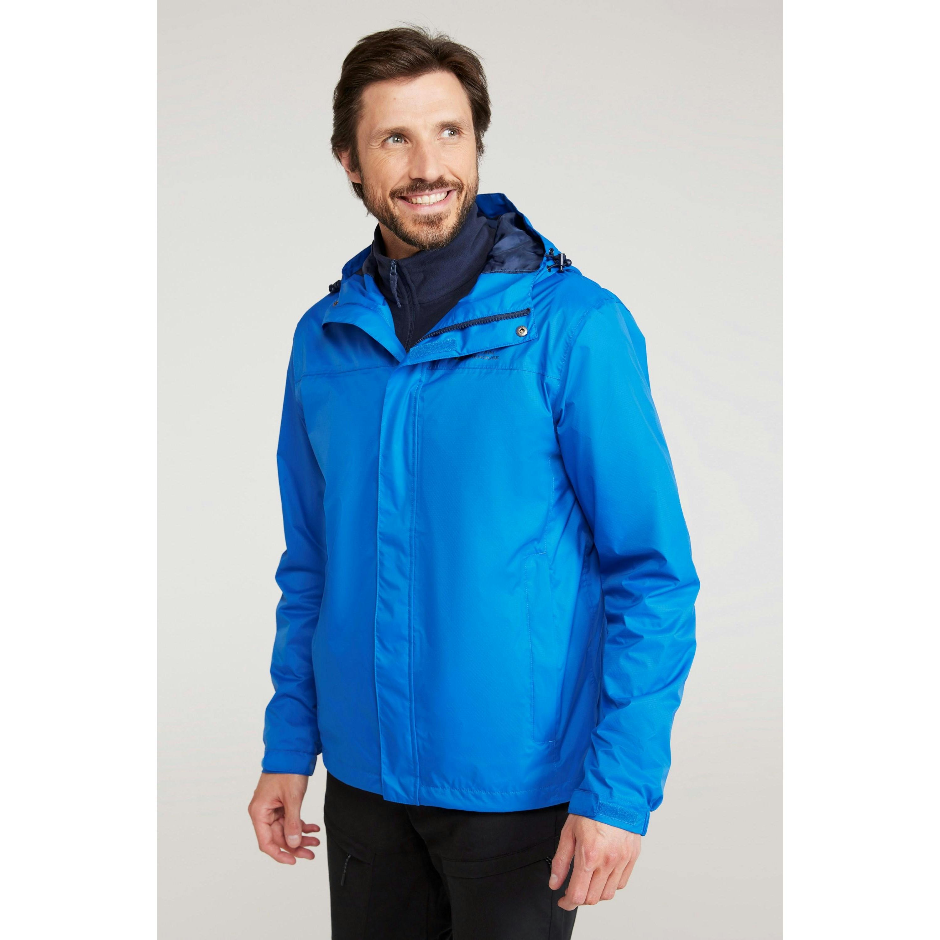 Mountain Warehouse Men's Cobalt Torrent Waterproof Jacket - Xl - 100% Polyamide