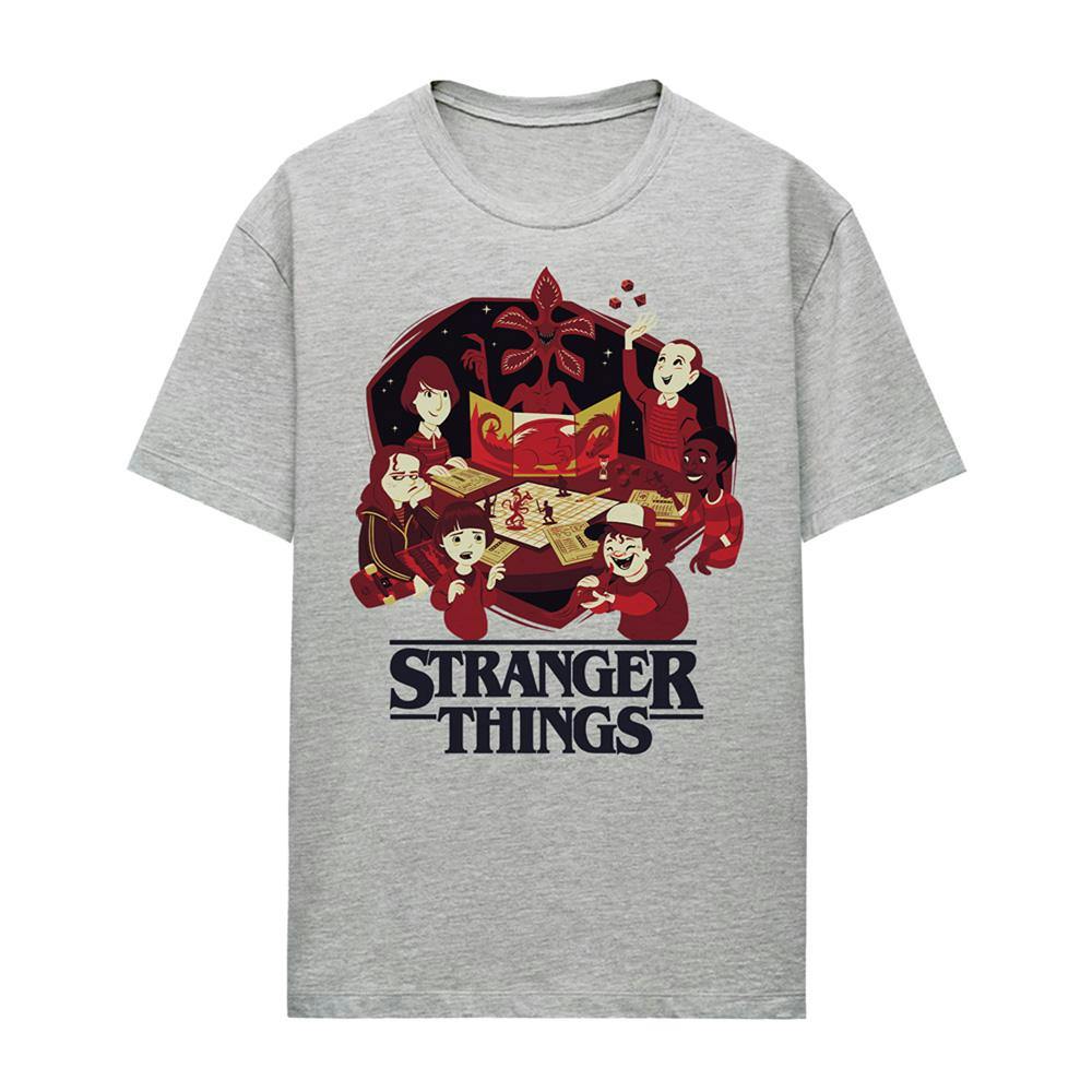 Stranger Things Women's Players T-Shirt - Athletic Heather - Xxl - Athletic Heather