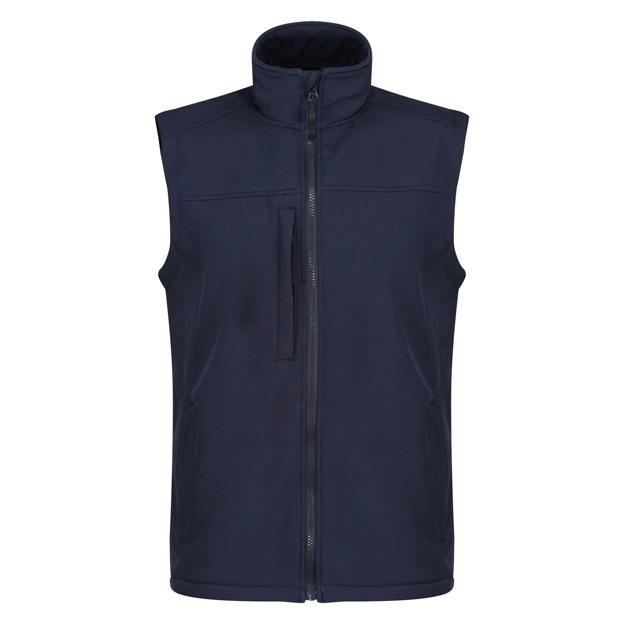 Regatta Men's Flux Softshell Body Warmer - Navy/Navy - Xxl - Navy/Navy - 96% Polyester/4% Elastane