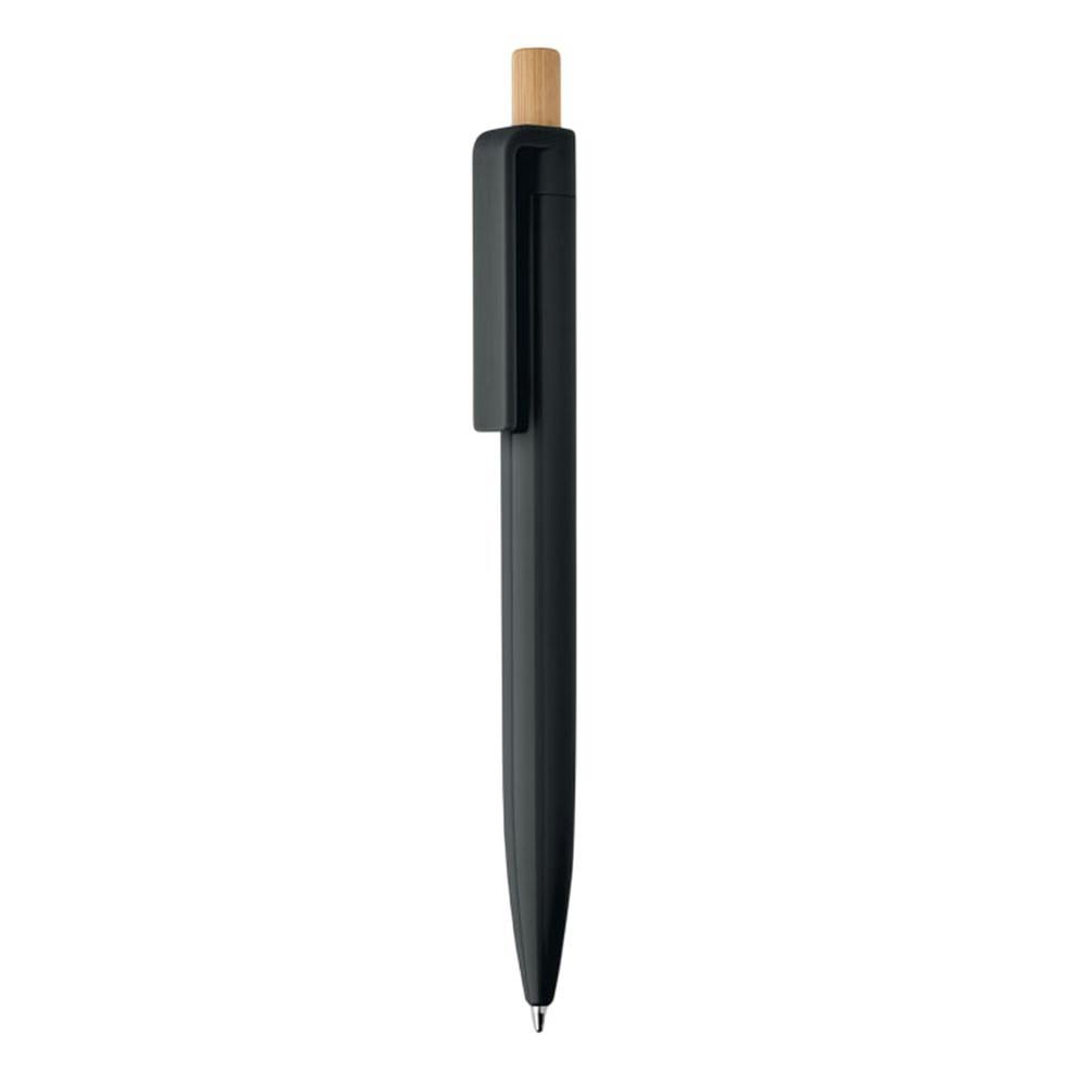 Rackhams Black Penu Bamboo Details Ballpoint Pen - 1.1Cm X 13.4Cm X 1.5Cm