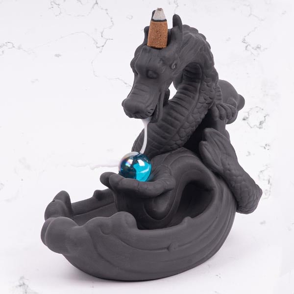 Rackhams Backflow Incense Burners - Dragon
