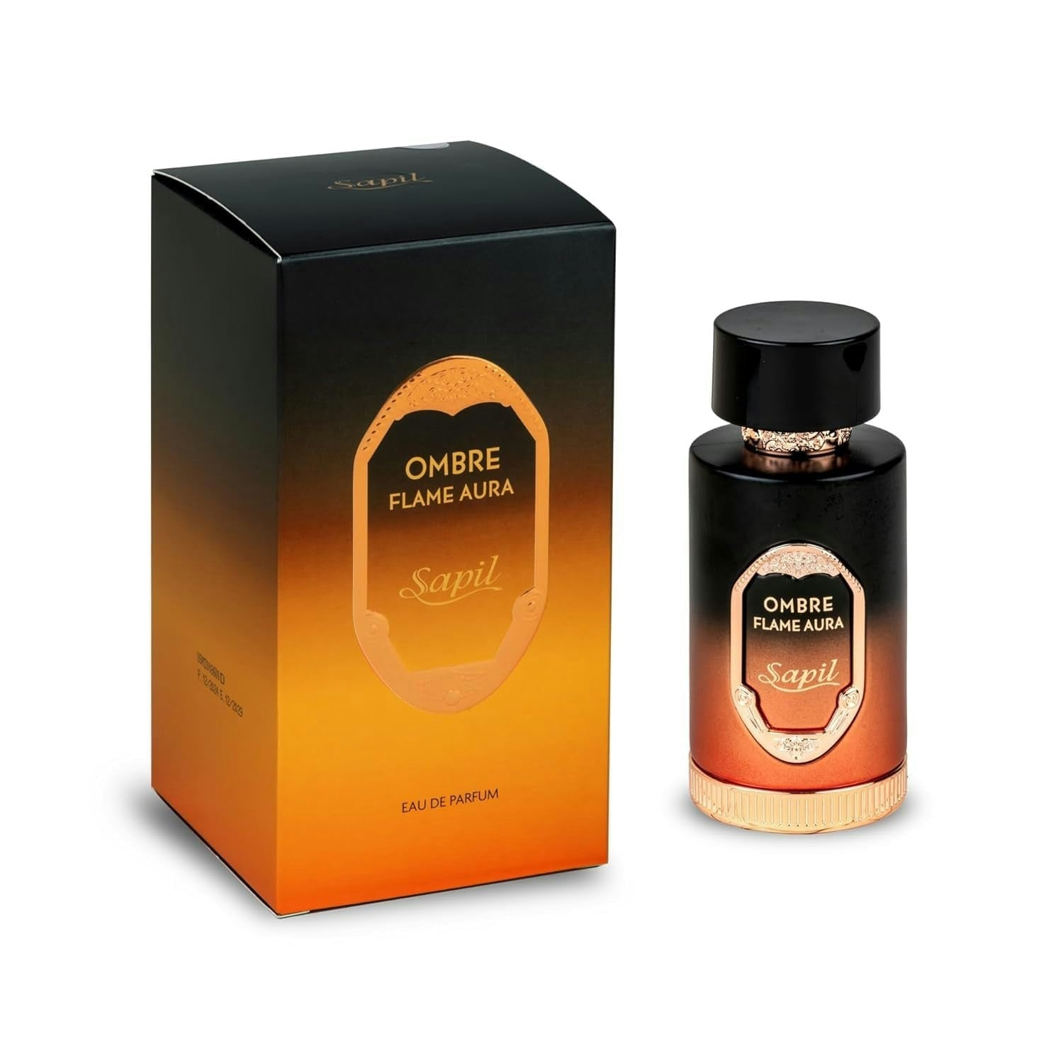 Sapil Unisex Black Ombre Flame Aura Edp 100Ml In - Image 3
