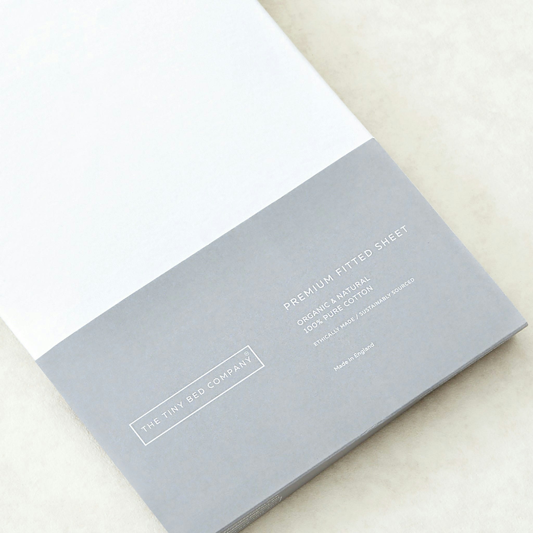 Rackhams White Premium Organic 100% Cotton Fitted Sheet To Fit Maxi-Cosi Iora – 80 X 50 Cm - 80 X 50Cm - Fitted Sheet