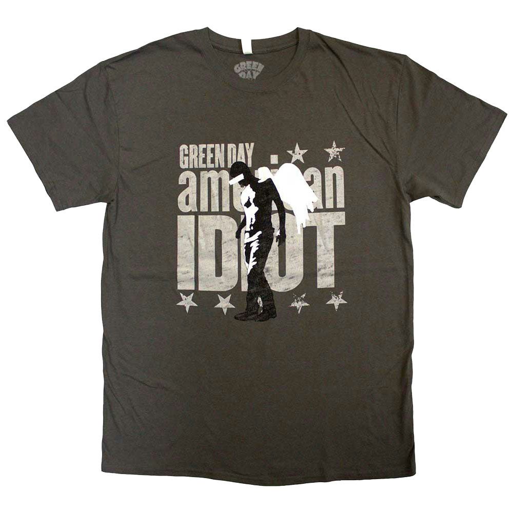 Paradiso Clothing Unisex Green Day American Idiot Angel T Shirt - M