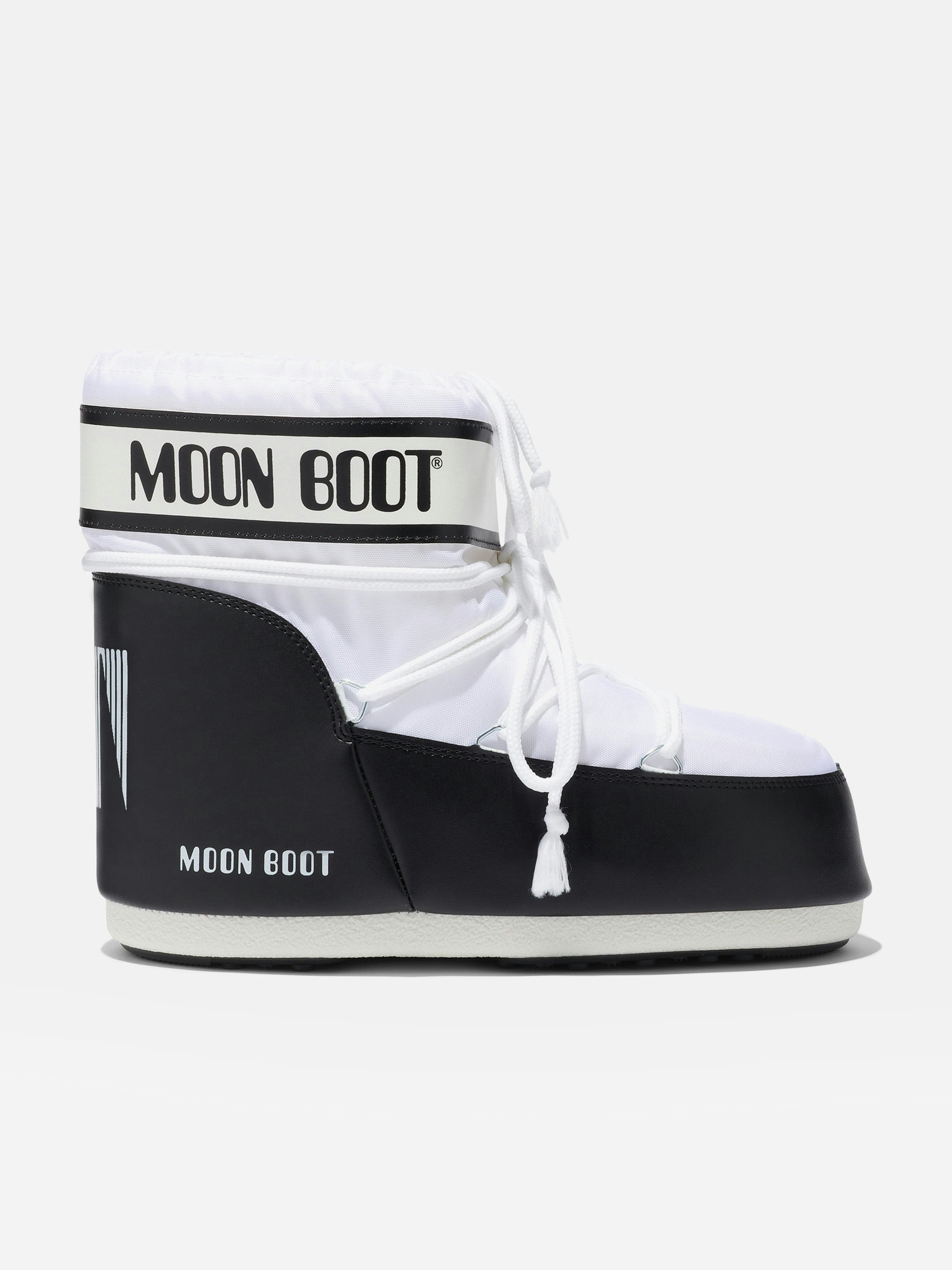 Moon Boot Unisex Kids White Kids Icon Low Boots In - Eu 39 - 41 Uk 6 - 7.5