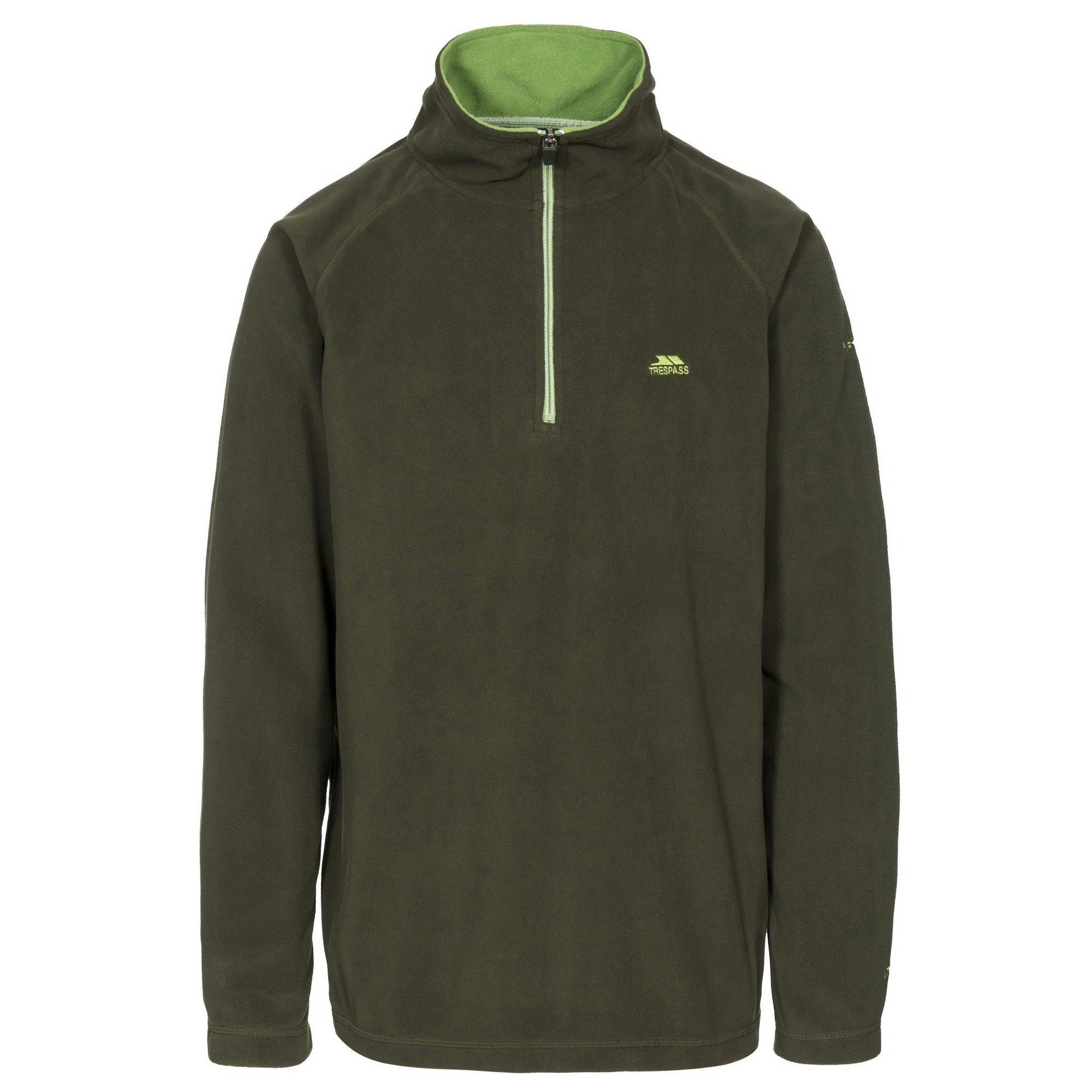 Trespass Men's Blackford Microfleece - Olive - Olive - Large
