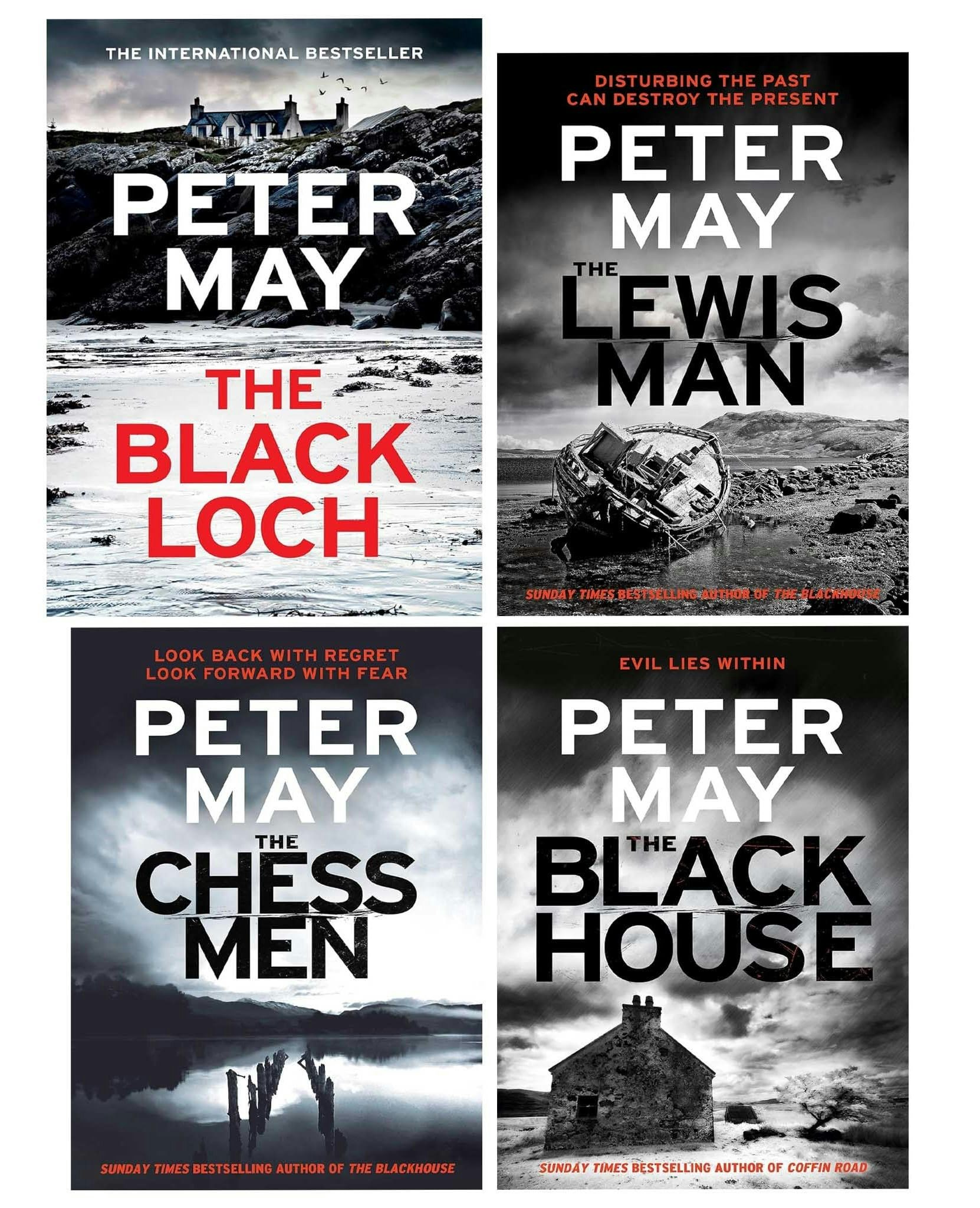 Quercus Publishing Uk Ltd Black The Lewis Trilogy By Peter May 4 Books Collection Set
