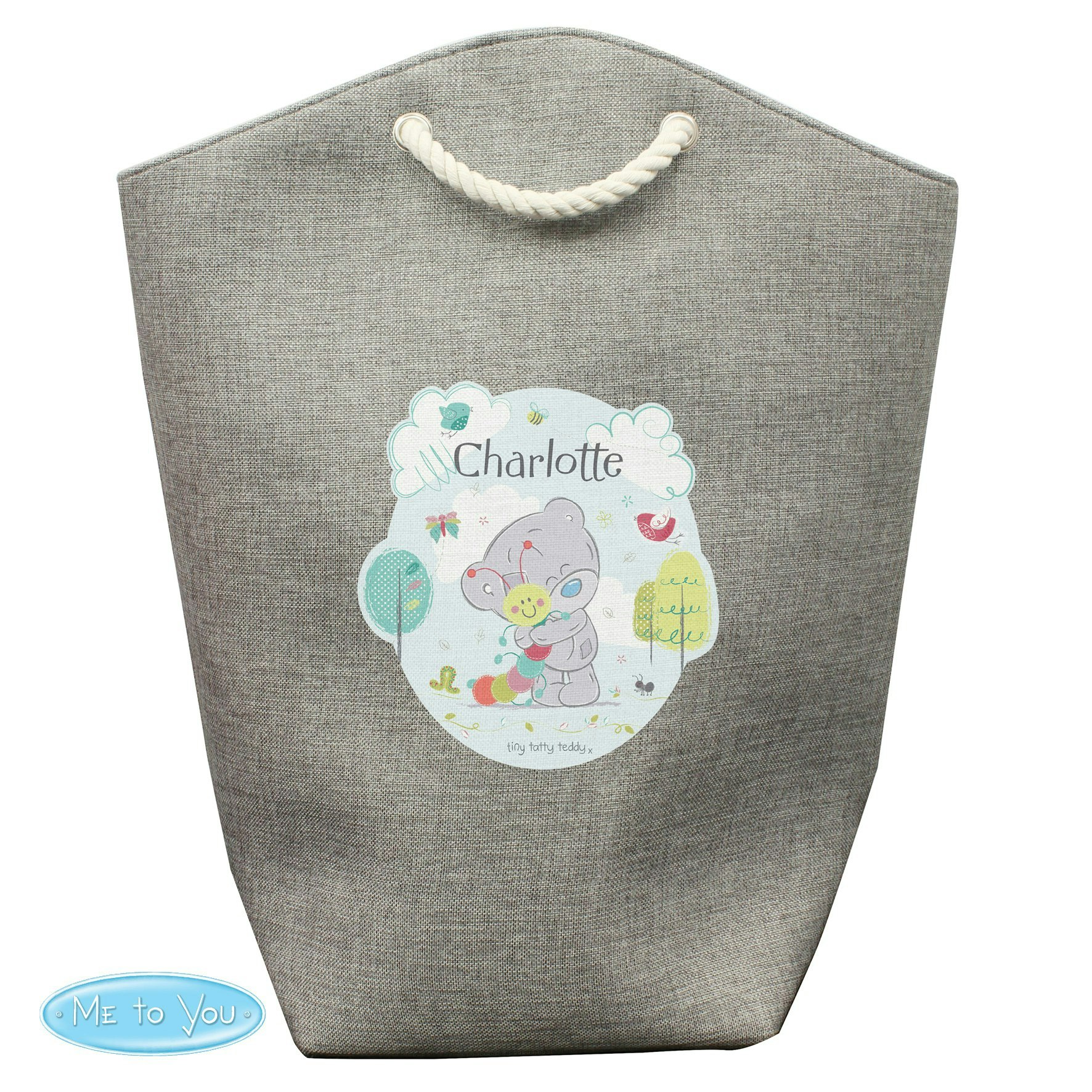 Rackhams Personalised Tiny Tatty Teddy Cuddle Bug Storage Bag