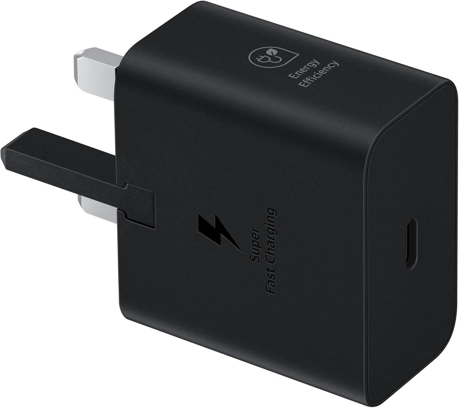 Samsung Black 3 Amp 25W Usb C Uk Mains Charger - Ep-T2510nbeggb