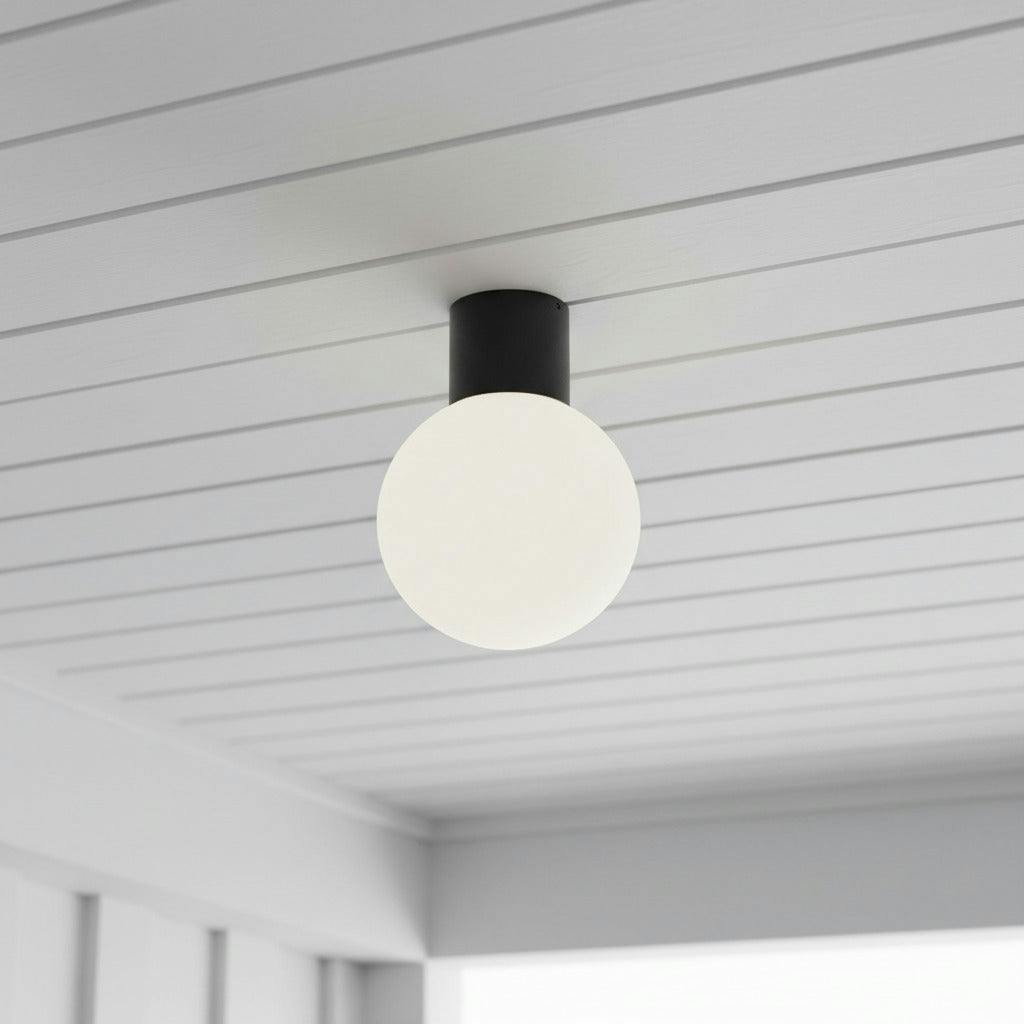 Rackhams Light 3 Watt Led Globe Waterproof Outdoor Ceiling