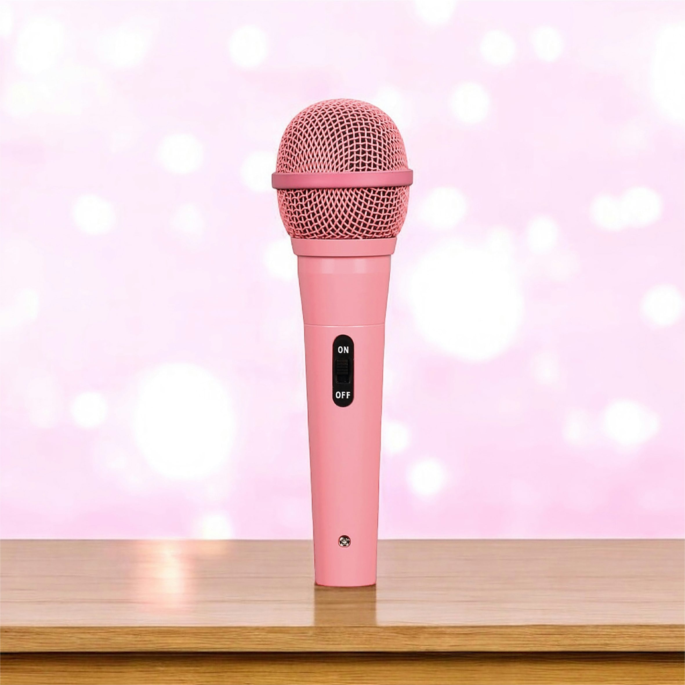 Mr Entertainer Men's Pink Soundlab Dynamic Vocal Microphone With Lead In