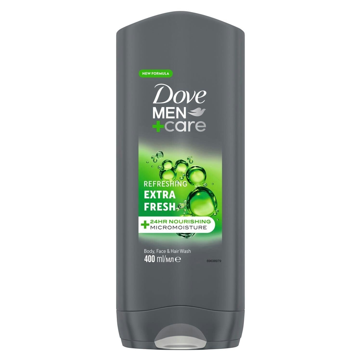 Dove Men+Care Refreshing Extra Fresh 3-In-1 Hair, Face And Body Wash 6X400ml - Image 6