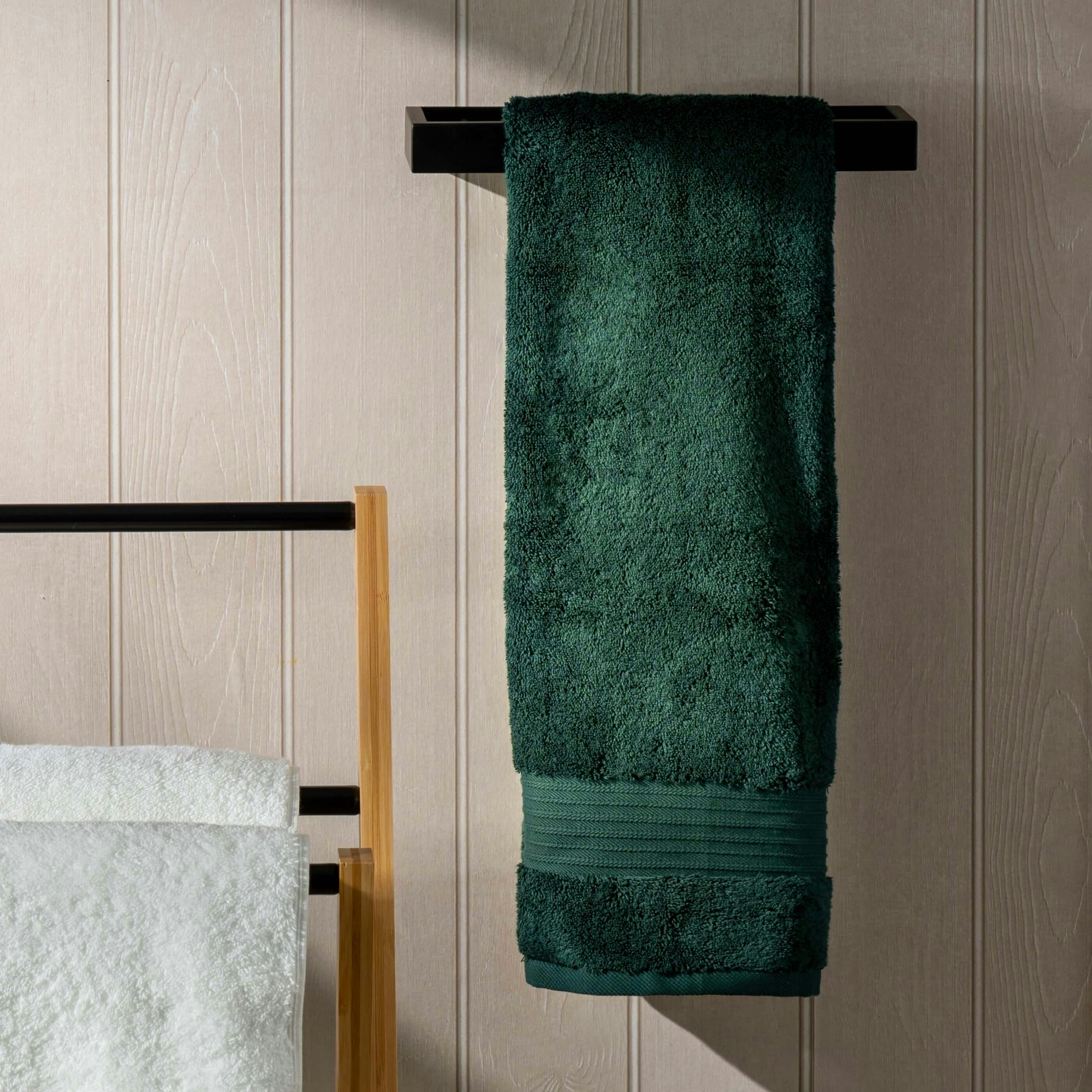 Rackhams Dark Emerald Egyptian Cotton Hand Towel - 2 Pack