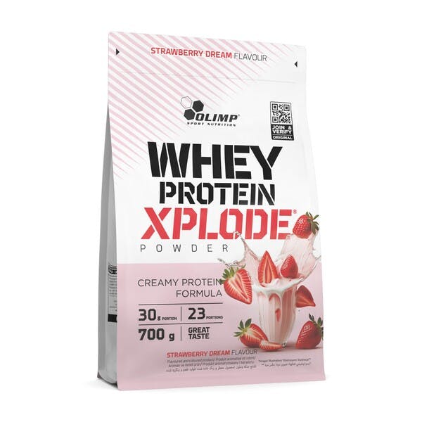 Olimp Nutrition Whey Protein Xplode Strawberry Dream 700G - Image 3