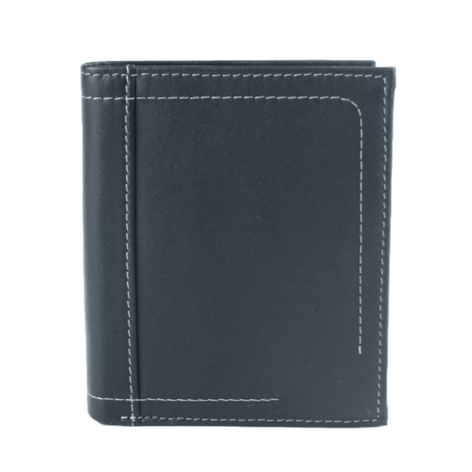 Eastern Counties Leather Men's Light Isaac Leather Wallet - Navy - One Size - Navy - 100% Leather