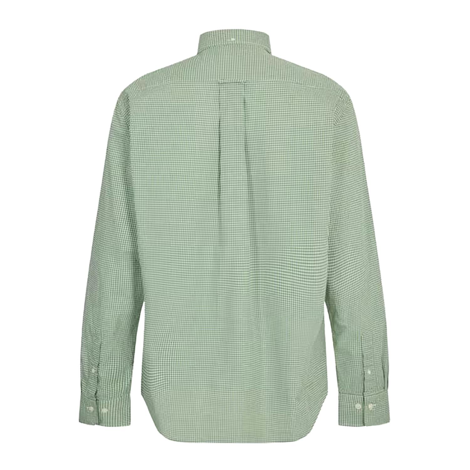 Gant Men's Fitted Shirt - Herb - L - Herb - 100% Cotton