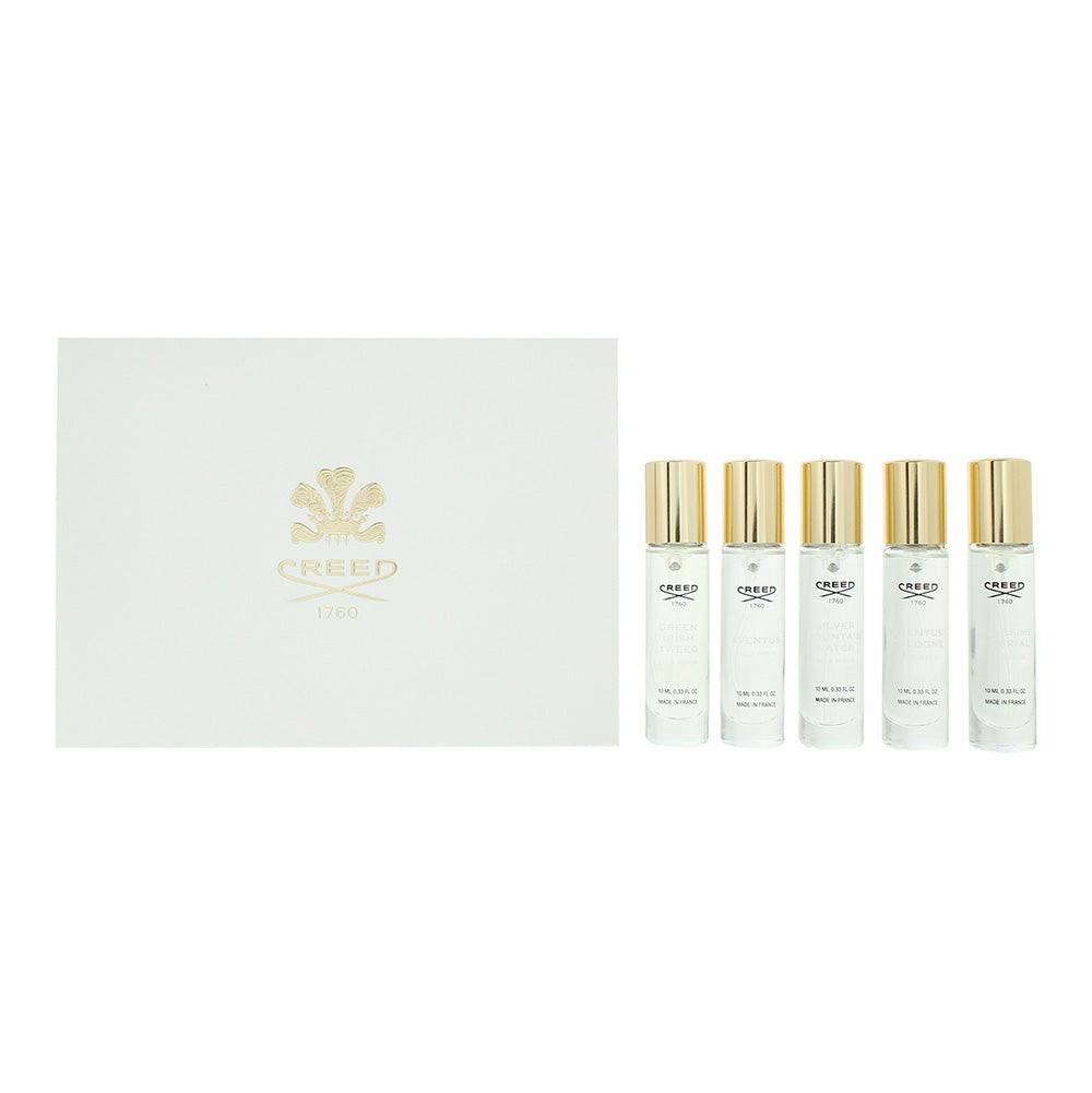 Creed Green 5 Piece Gift Set: Aventus Eau De Parfum 10Ml - Irish Twe Eau De Parfum 10Ml - Eau De Parfum 10Ml - Eau De Parfum 10Ml - Eau De Parfum 10Ml