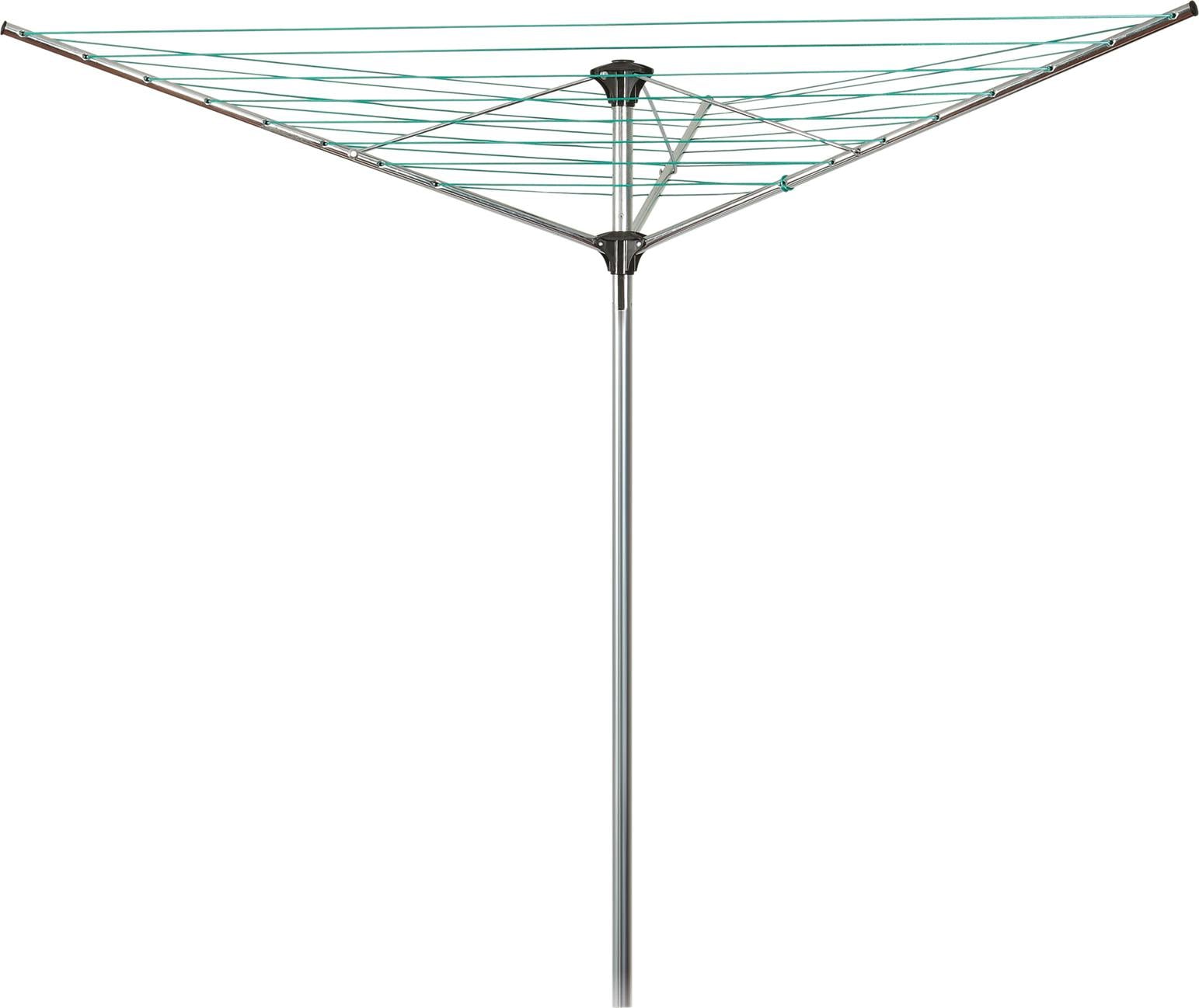 Rackhams Home And Garden 3 Arm Rotary Clothes Dryer