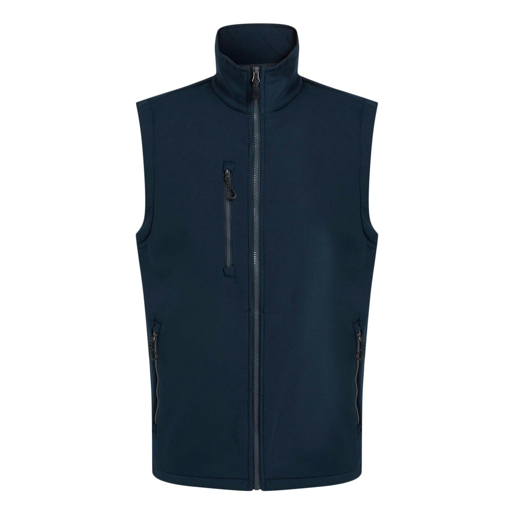 Regatta Men's Grey Professional Softshell 2 Layer Body Warmer - Navy/Seal - S - Navy/Seal - 100% Mixed