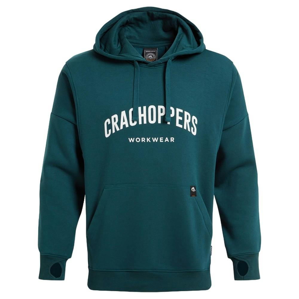Craghoppers Men's Dark/Blue Workwear Oulston Hoodie - Aegean - Aegean - 3XL - 60% Organic Cotton/40% Recycled Polyester