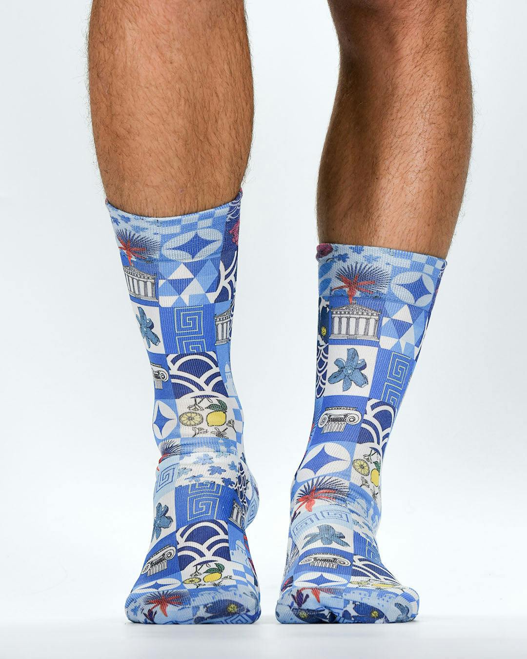 Jemsox Blue Myth Design Socks | Fun, Colourful & Comfortable Socks