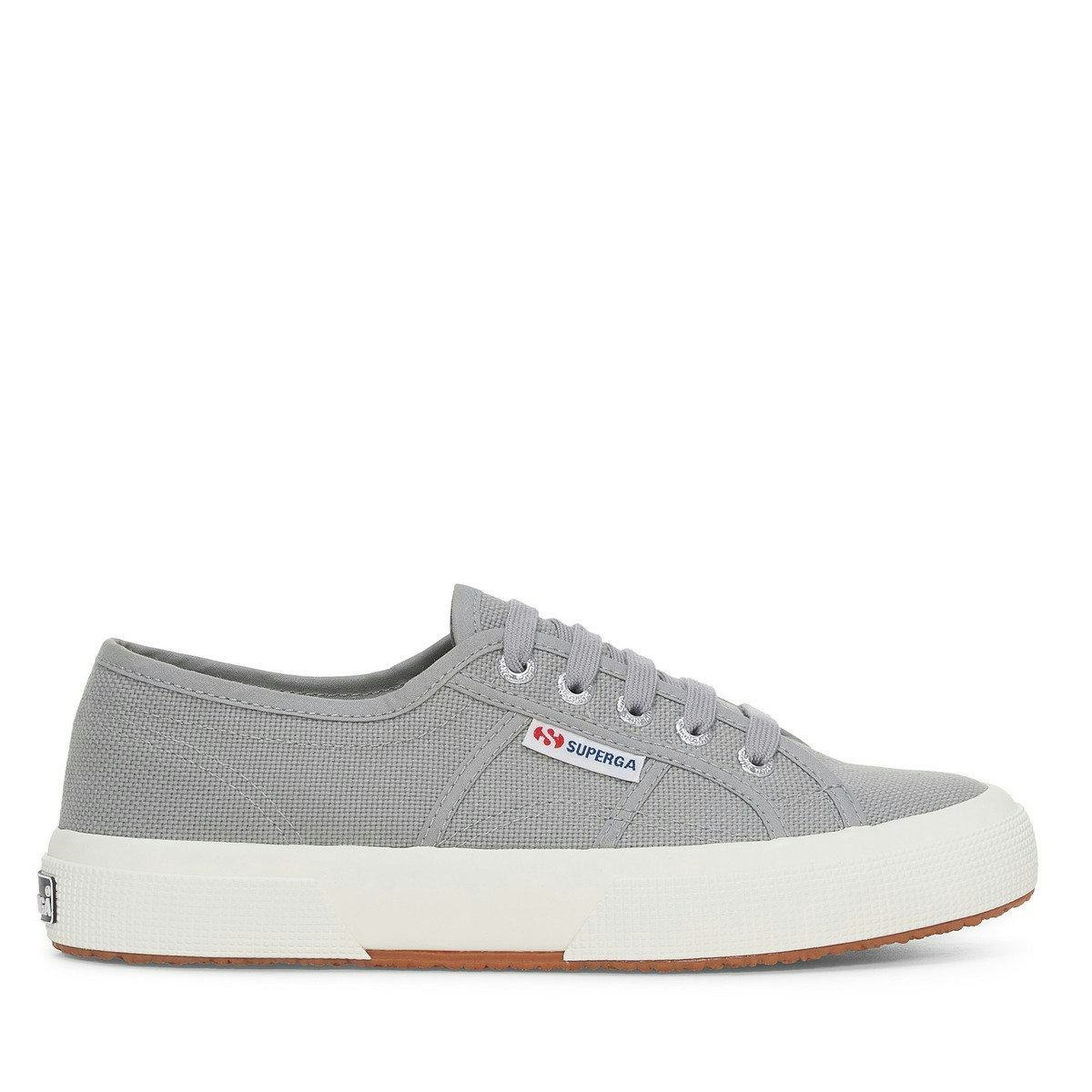 Superga Unisex Grey Adult 2750 Cotu Classic Vegan Trainers - Mid /Avorio - 5.5 Uk - Mid /Avorio - 100% Mixed
