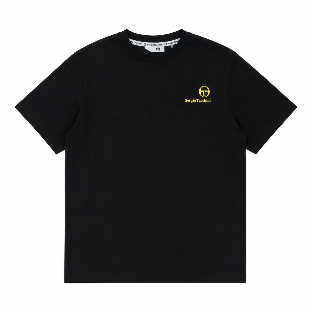 Sergio Tacchini Black/Gold Felton T-Shirt - 3XL