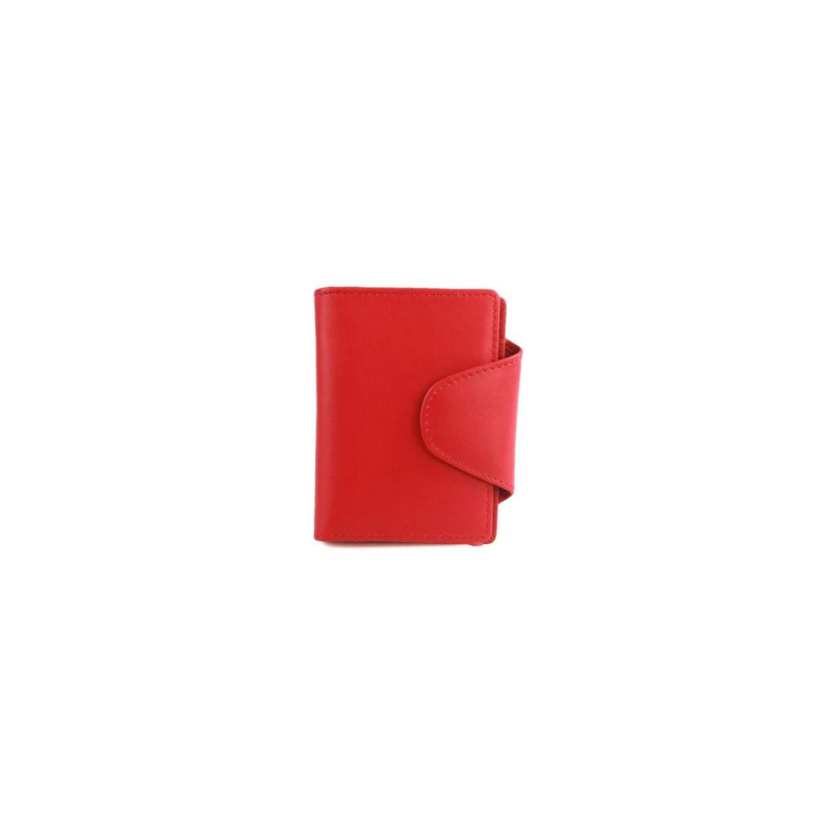Eastern Counties Leather Unisex Adult Harmony Leather Card Holder - Watermelon - Watermelon - One Size - 100% Leather