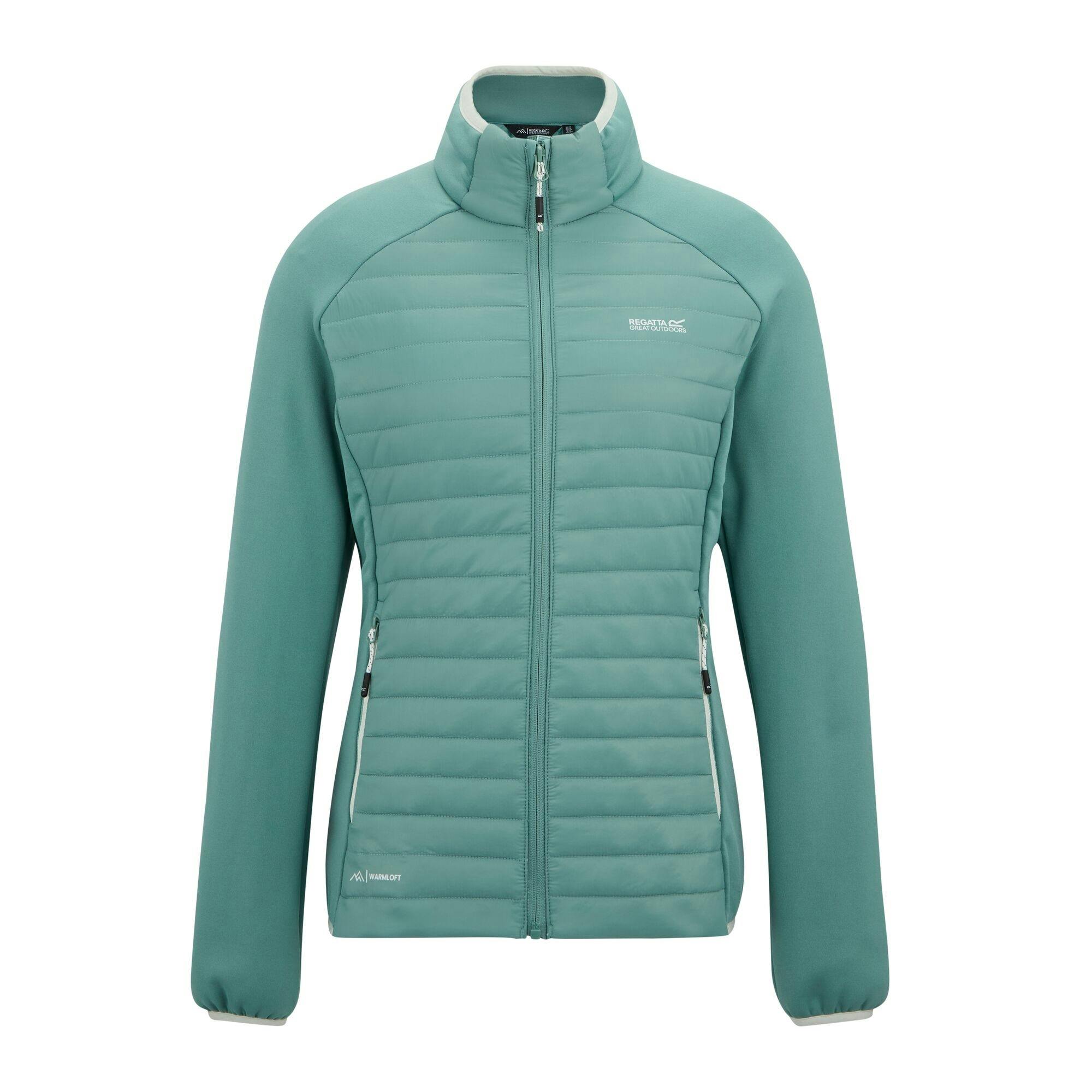 Regatta Women's Clumber Hybrid Jacket - Ivy Moss - 20 Uk - Ivy Moss - 100% Mixed