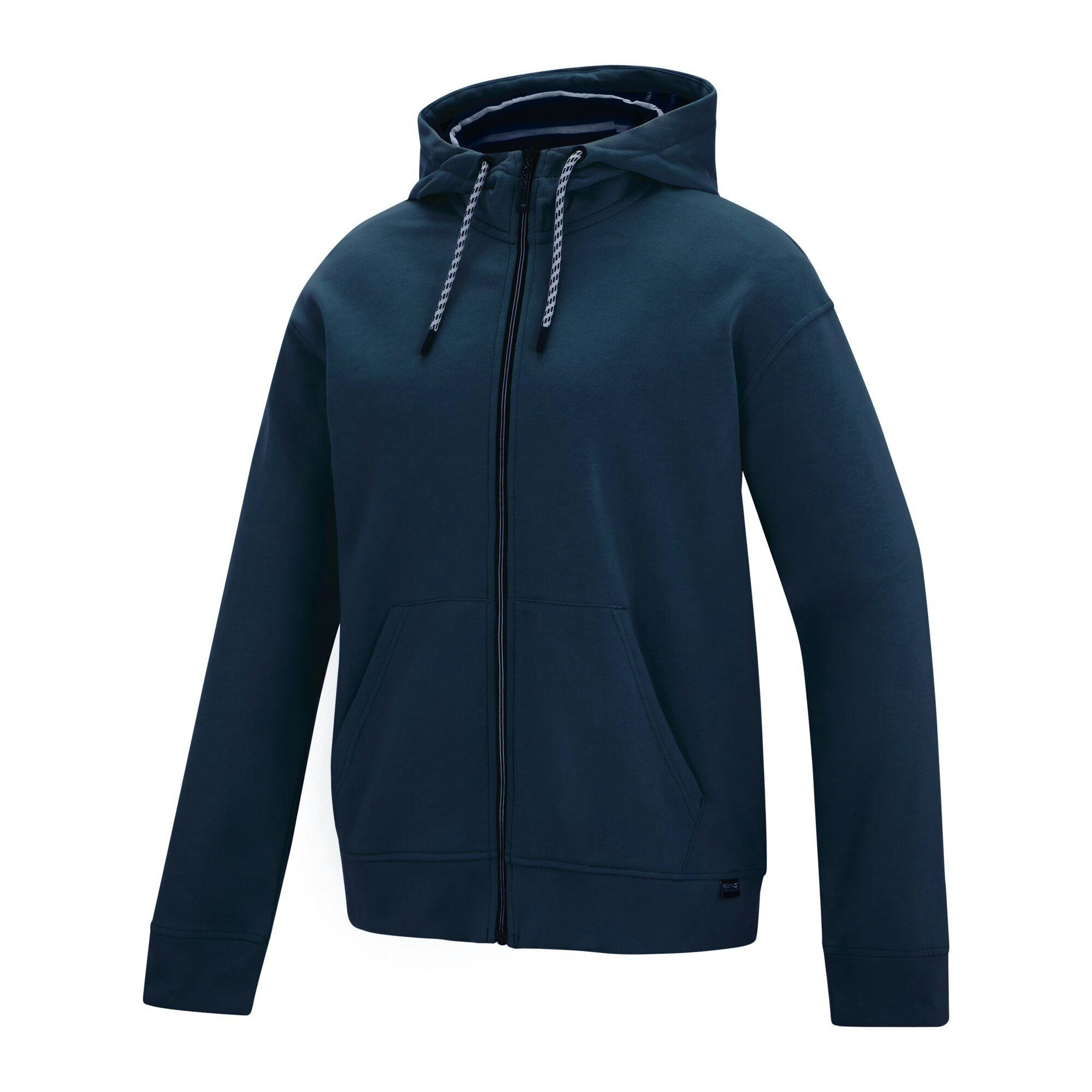 Regatta Women's Bayletta Full Zip Hoodie - Navy - 14 Uk - Navy - 60% Cotton/40% Polyester