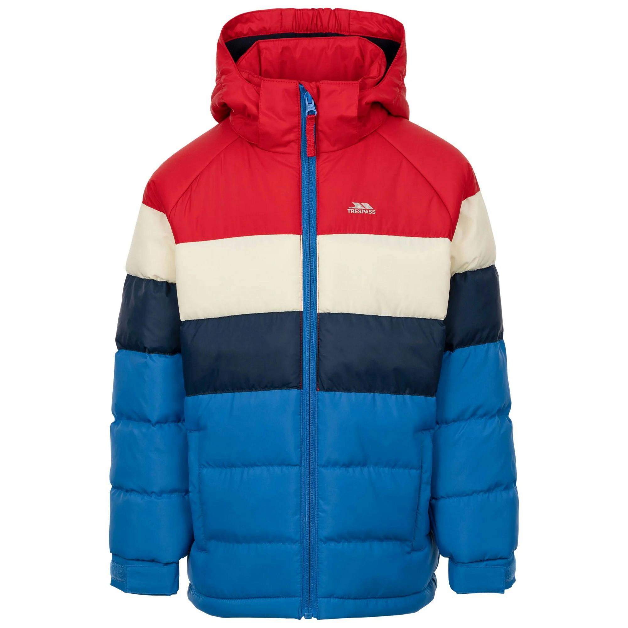 Trespass Blue Childrens/Kids Calmere Padded Jacket - 3-4 Years - 100% Polyester