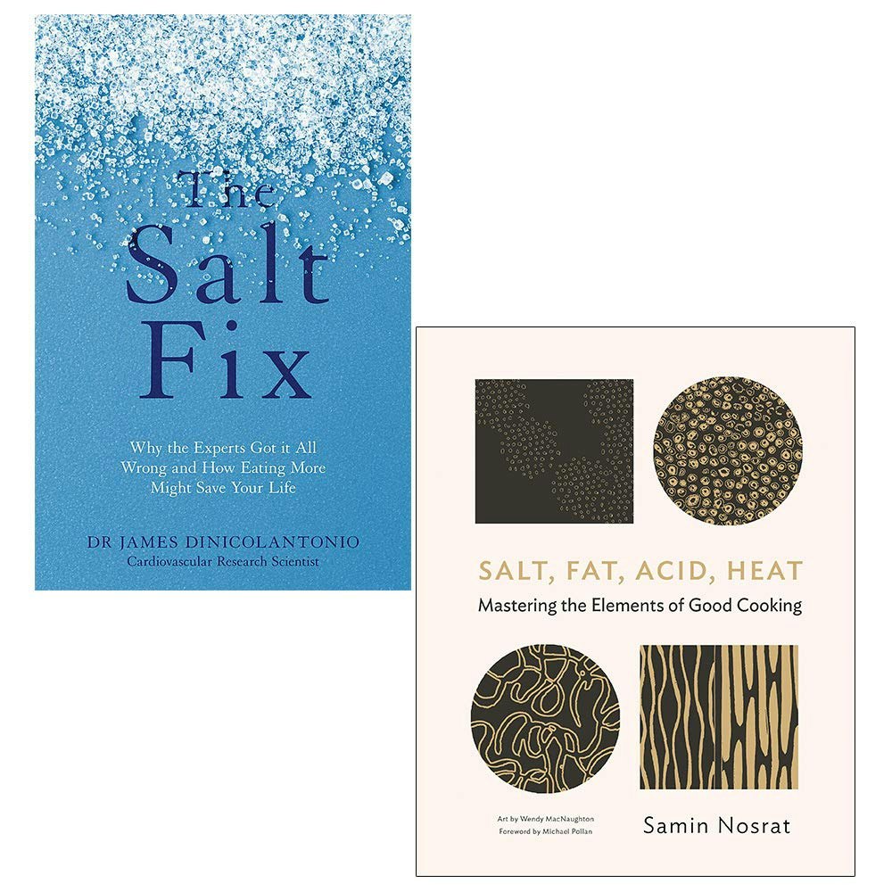 Platkus Books/Canongate The Salt Fix, Salt Fat Acid Heat [Hardcover] 2 Books Collection Set