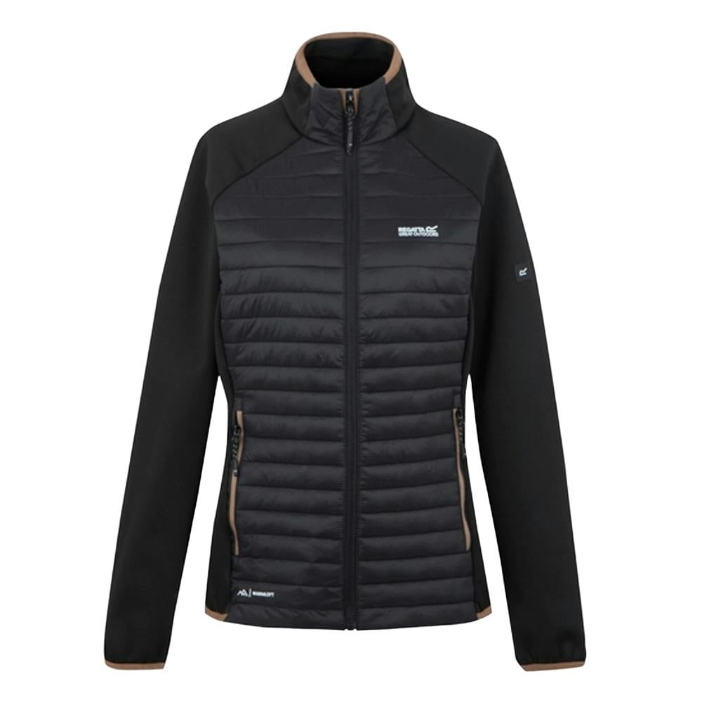 Regatta Women's Black Clumber Hybrid Jacket - Mocha/ - Mocha/ - 20 Uk - 100% Mixed